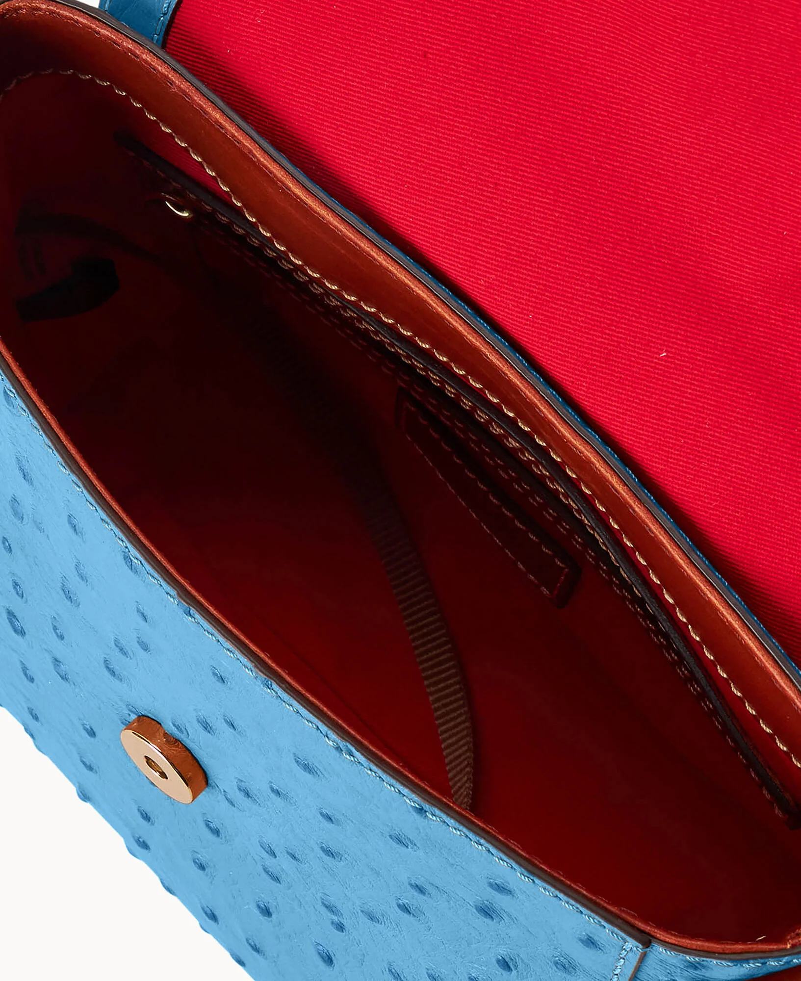 Ostrich Small Eliza Crossbody - Image 15