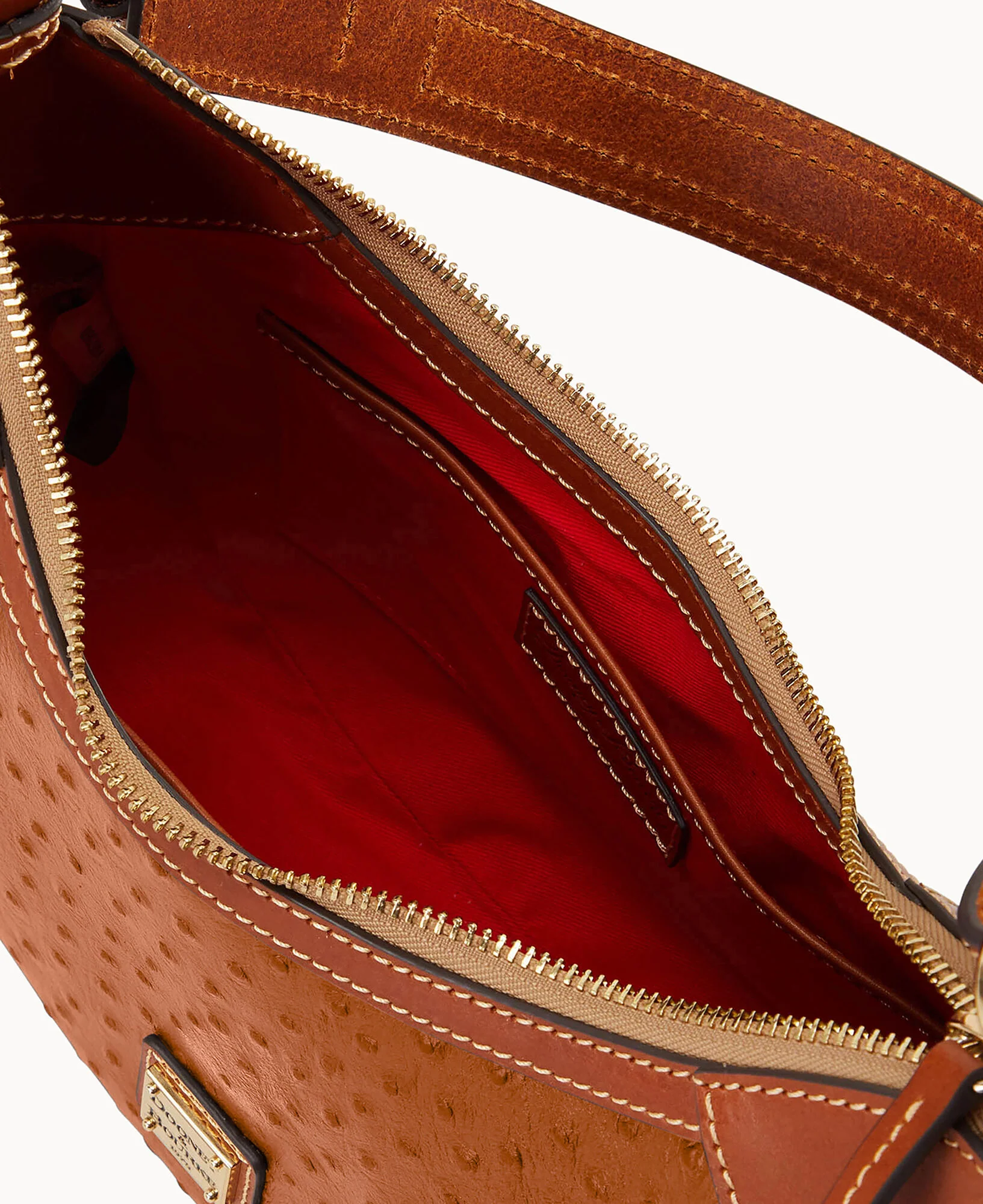 Ostrich Small Hobo - Image 11