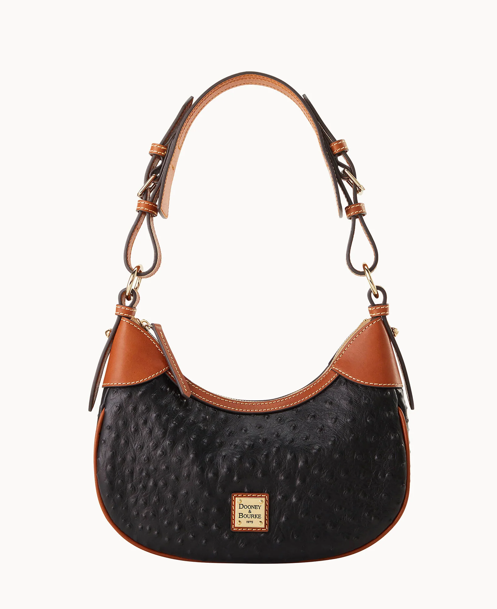 Ostrich Small Hobo - Image 13