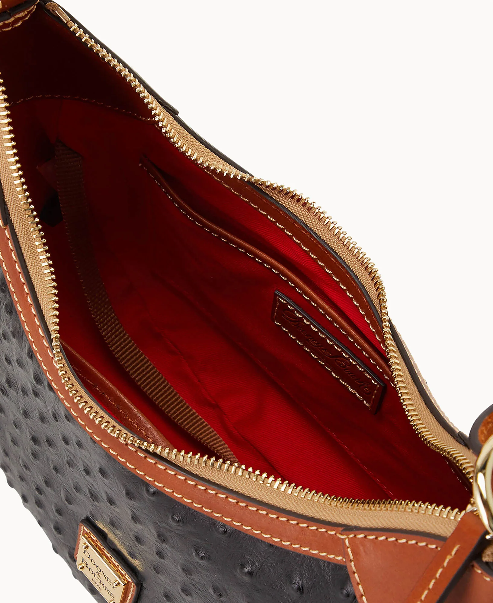 Ostrich Small Hobo - Image 15
