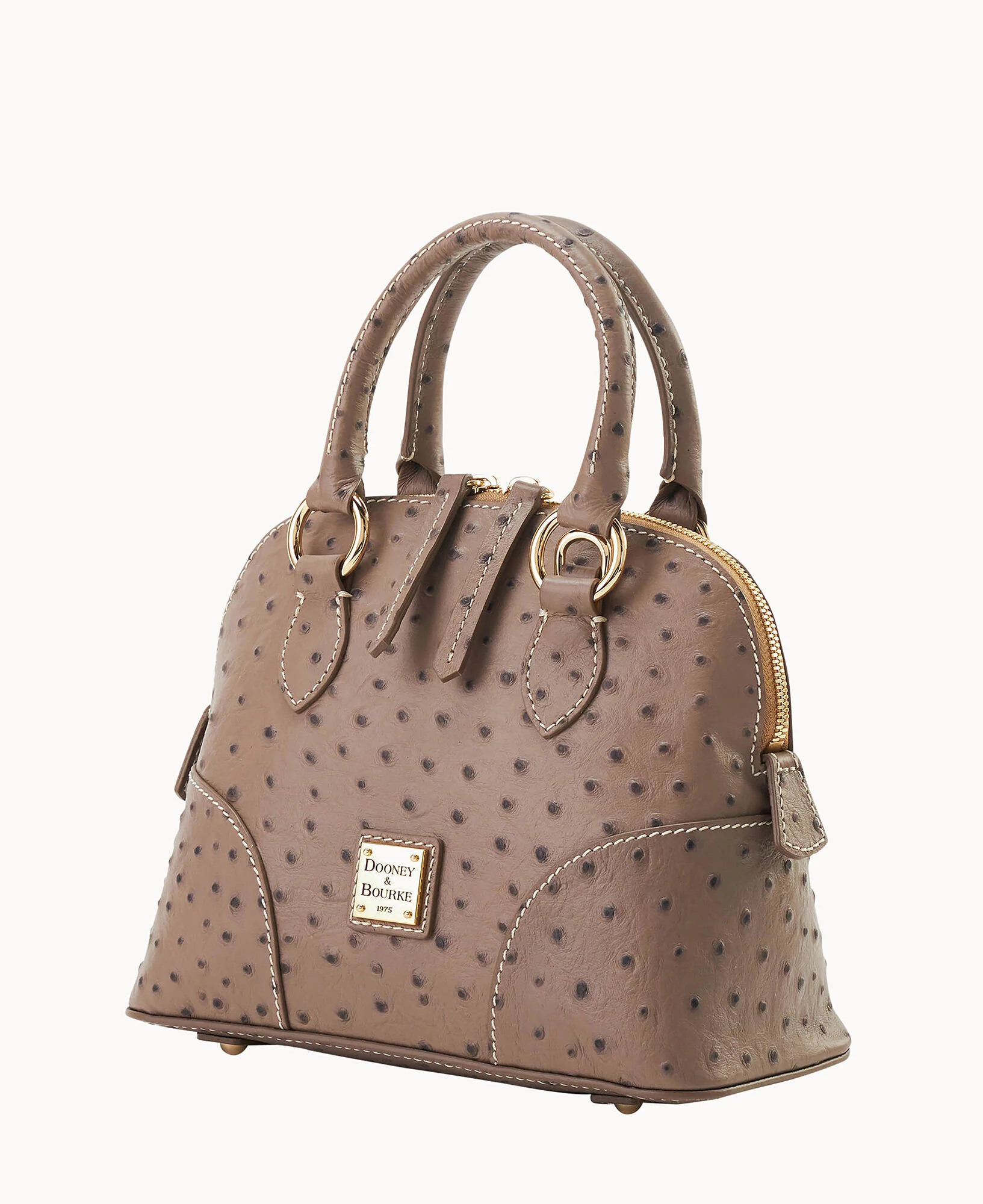 Ostrich Small Satchel - Image 10