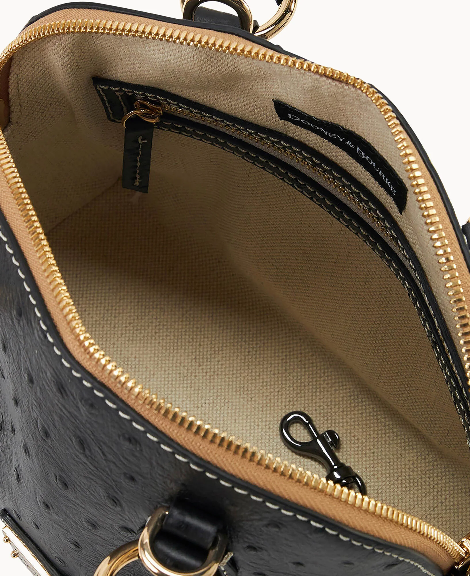 Ostrich Small Satchel - Image 4
