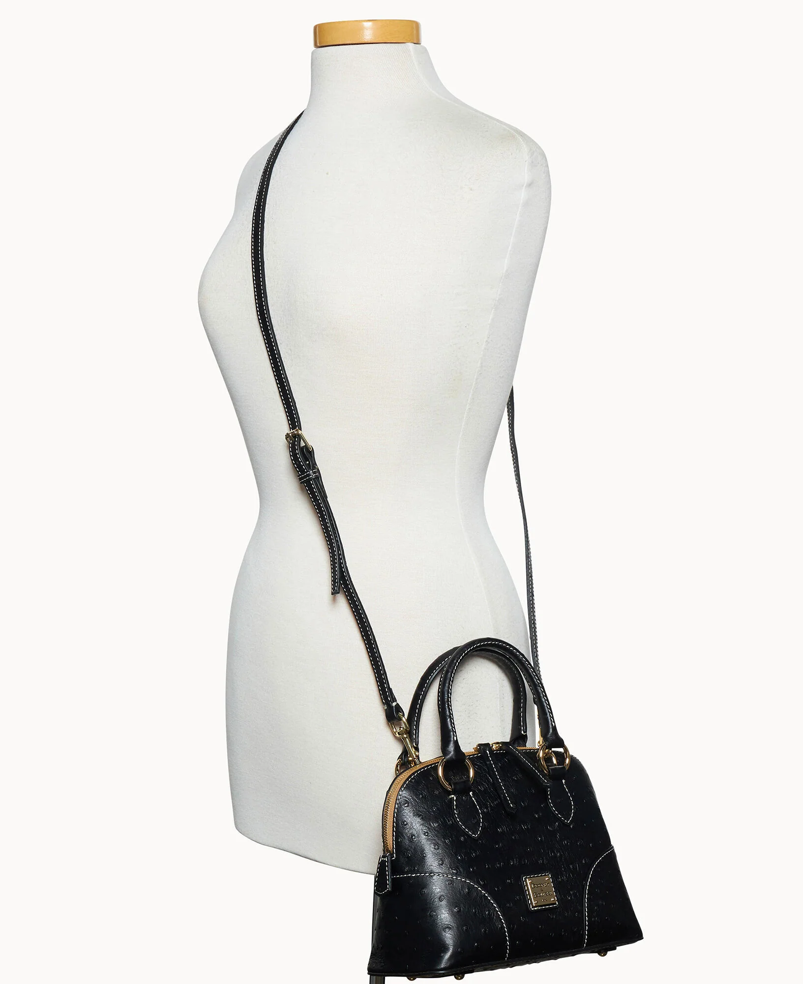 Ostrich Small Satchel - Image 5