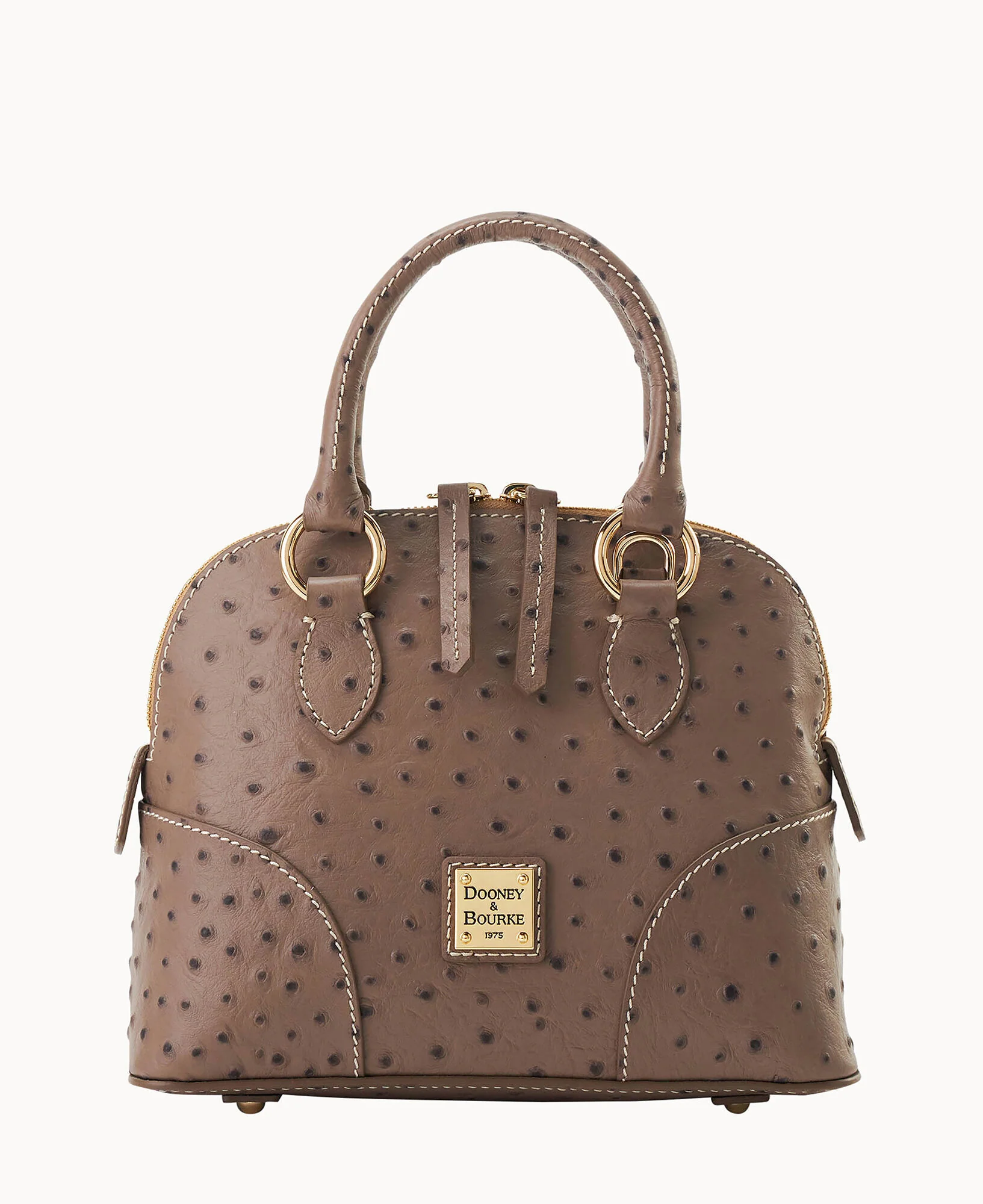 Ostrich Small Satchel - Image 8