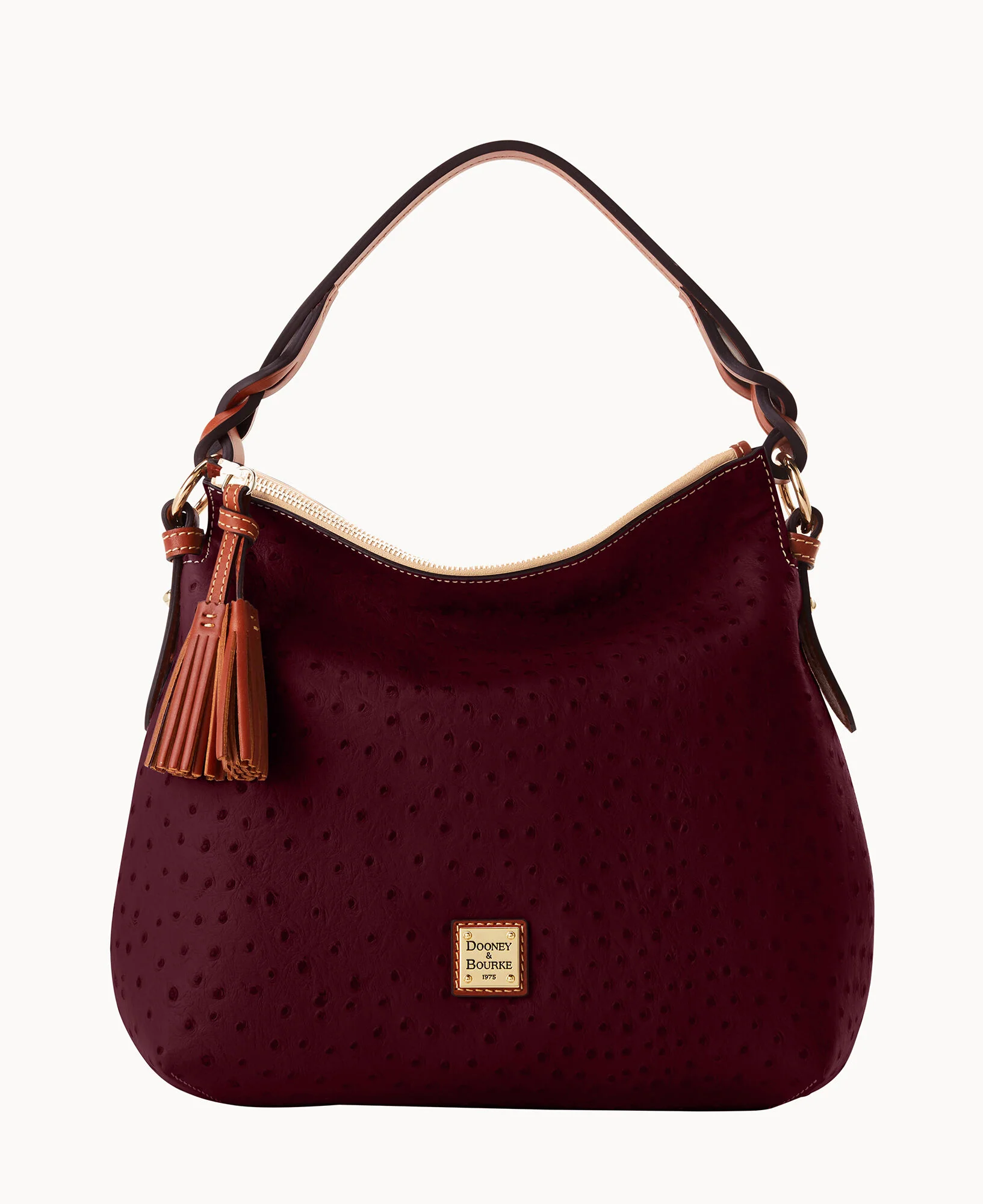Ostrich Twist Strap Hobo - Image 33