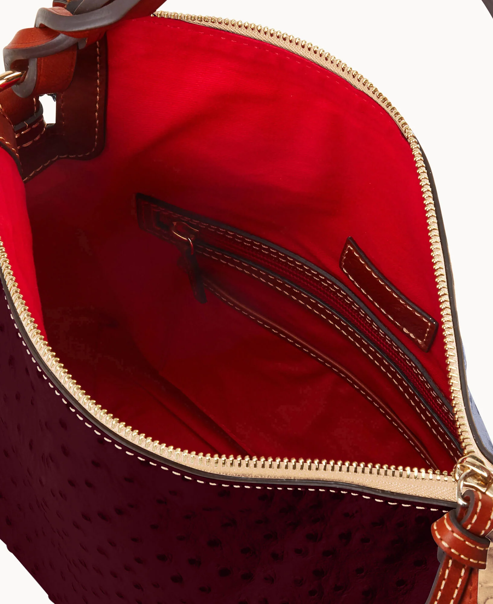 Ostrich Twist Strap Hobo - Image 35