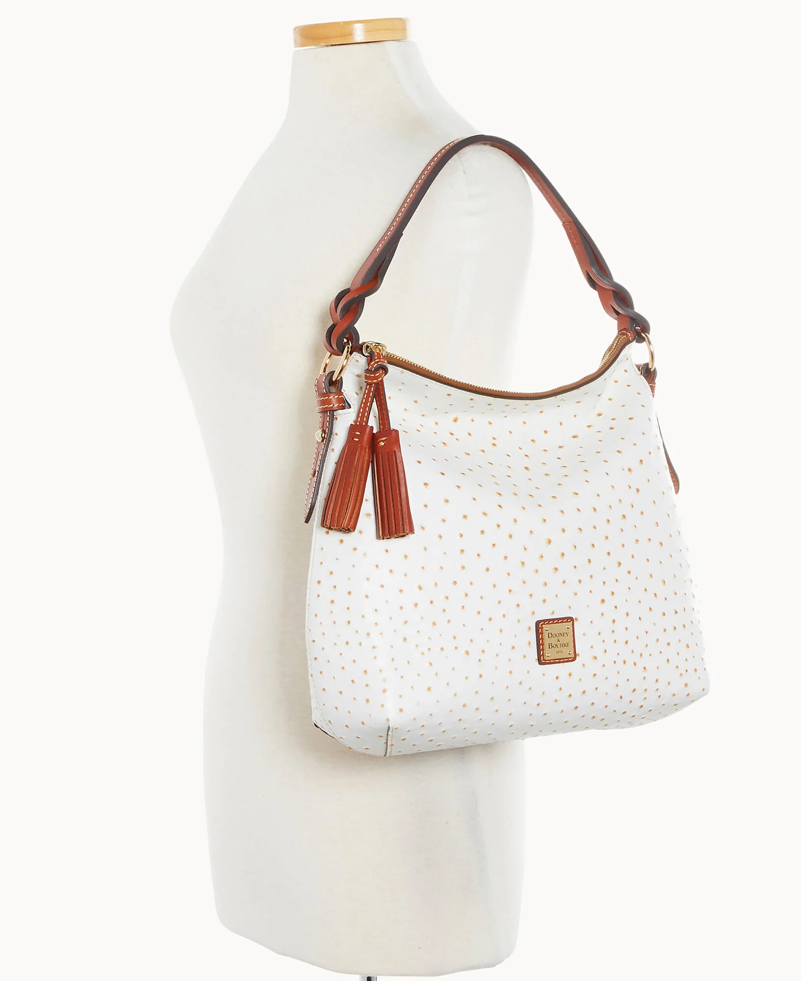 Ostrich Twist Strap Hobo - Image 40