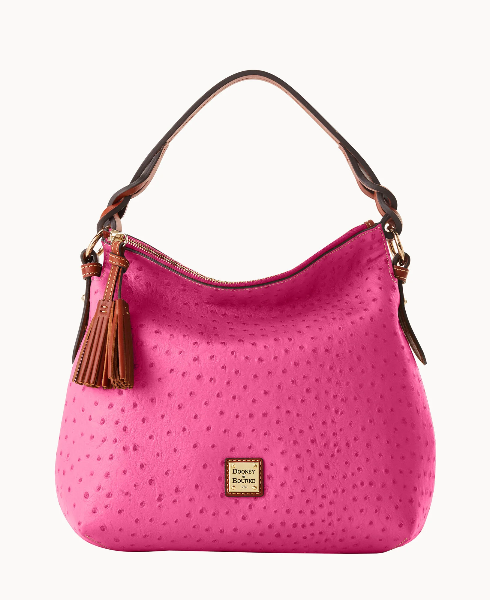 Ostrich Twist Strap Hobo - Image 73