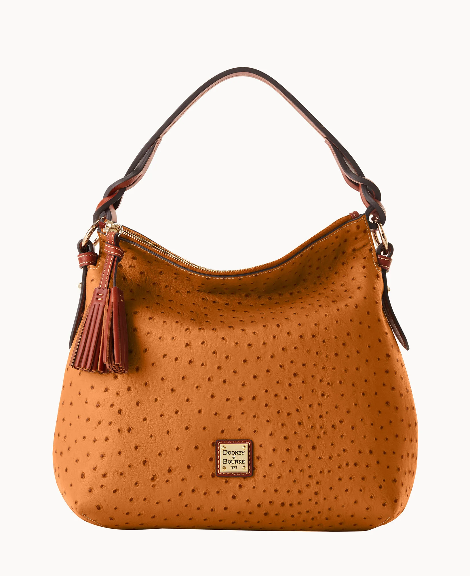 Ostrich Twist Strap Hobo - Image 77