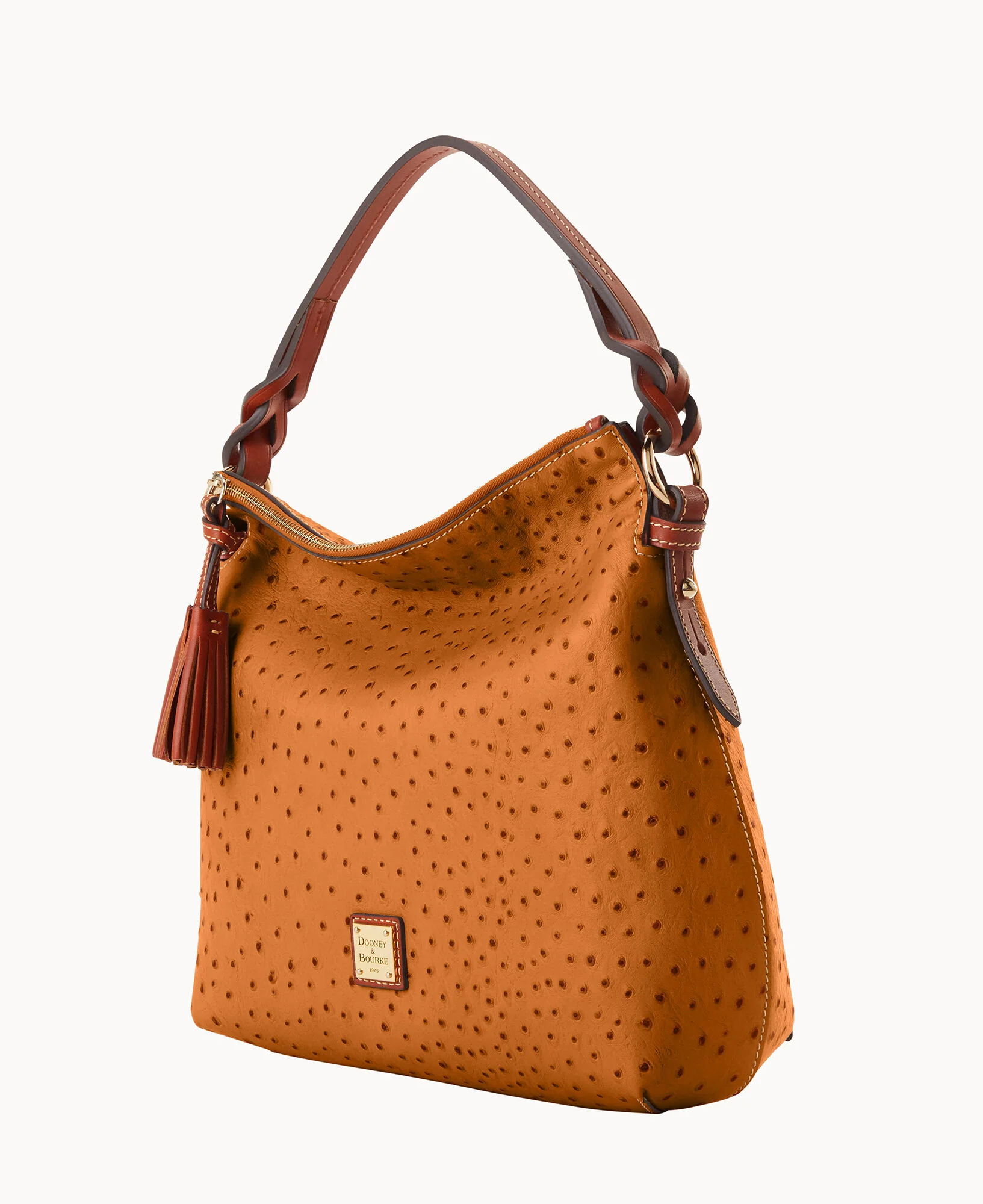 Ostrich Twist Strap Hobo - Image 78