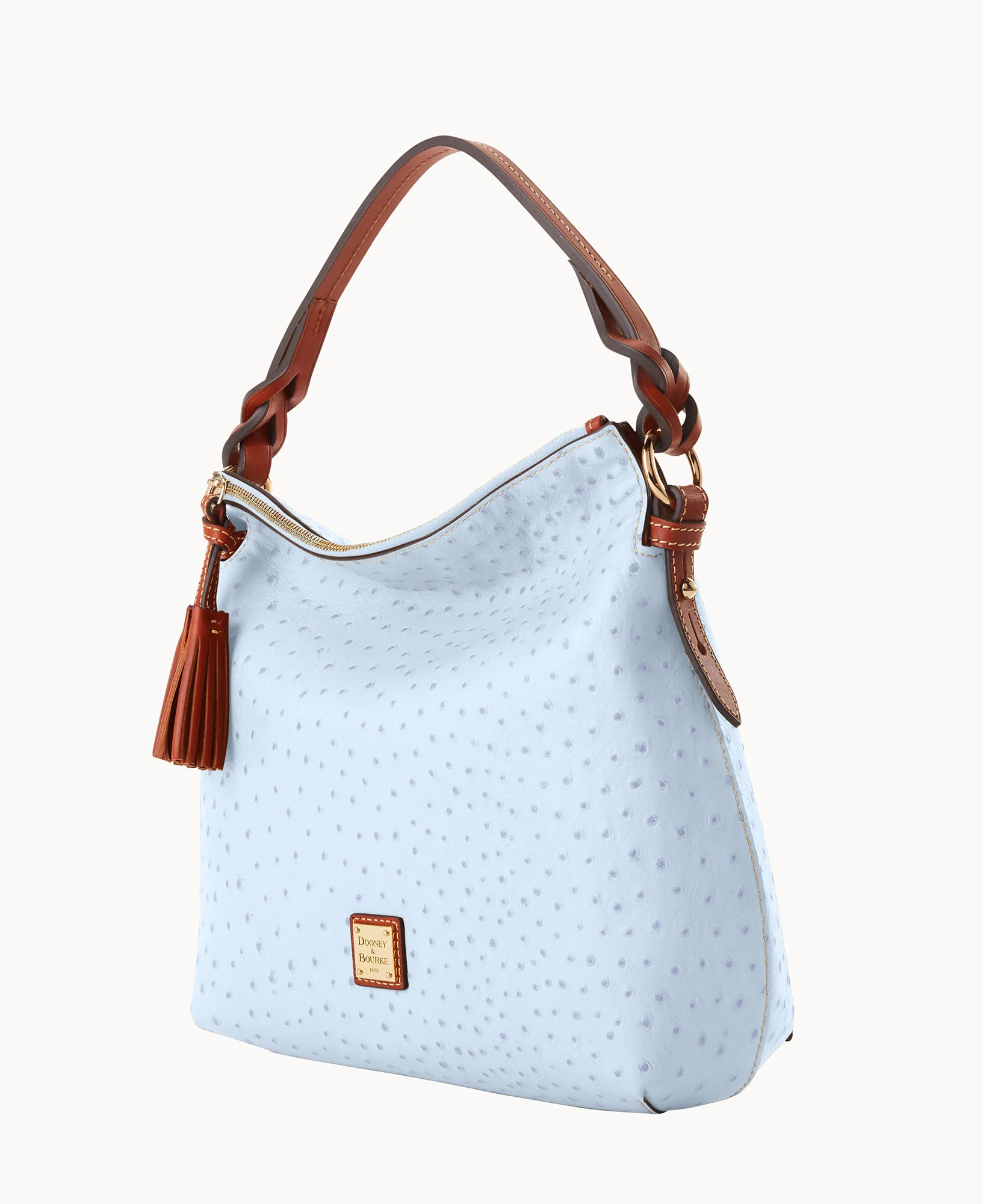 Ostrich Twist Strap Hobo - Image 82