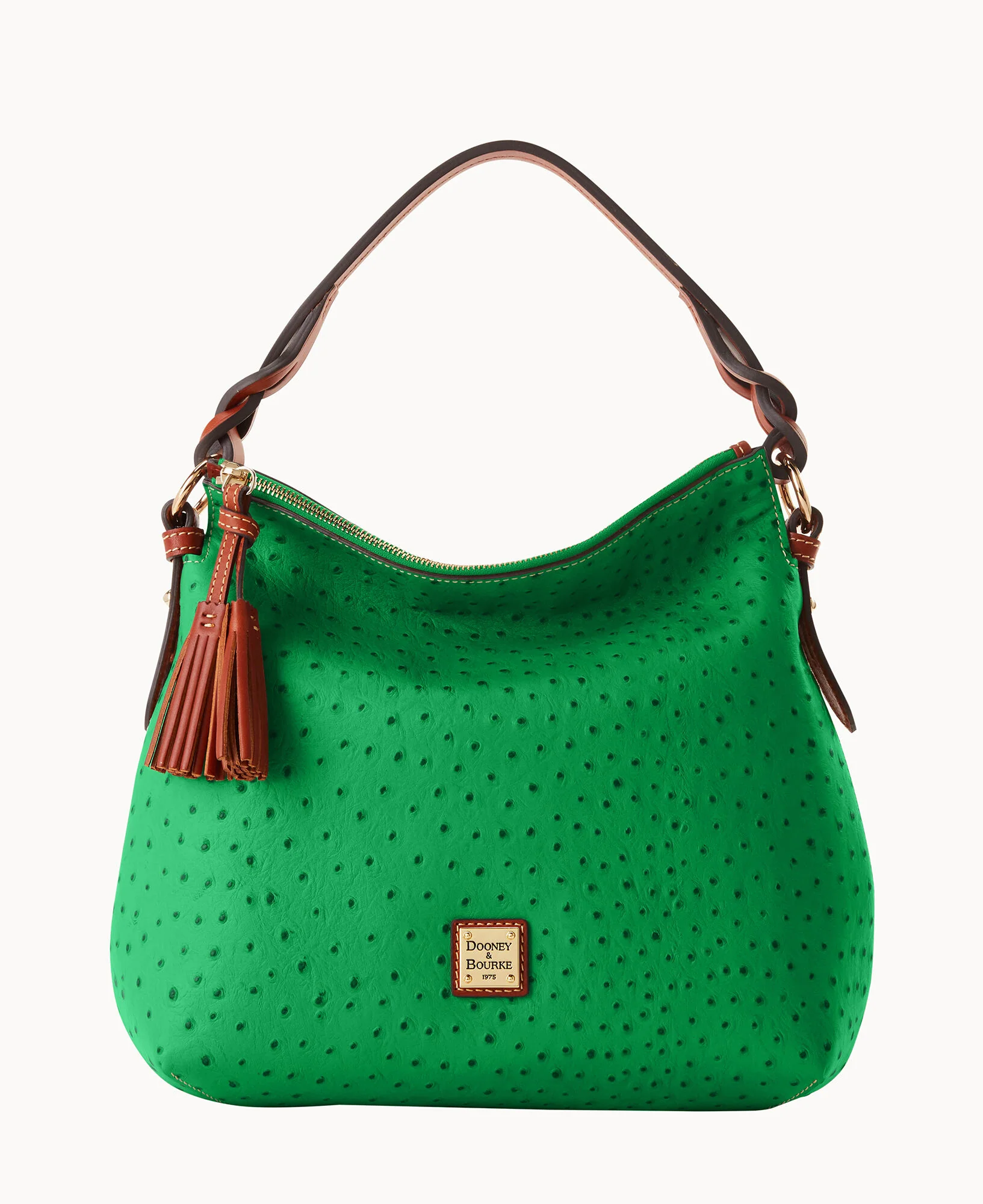 Ostrich Twist Strap Hobo - Image 85
