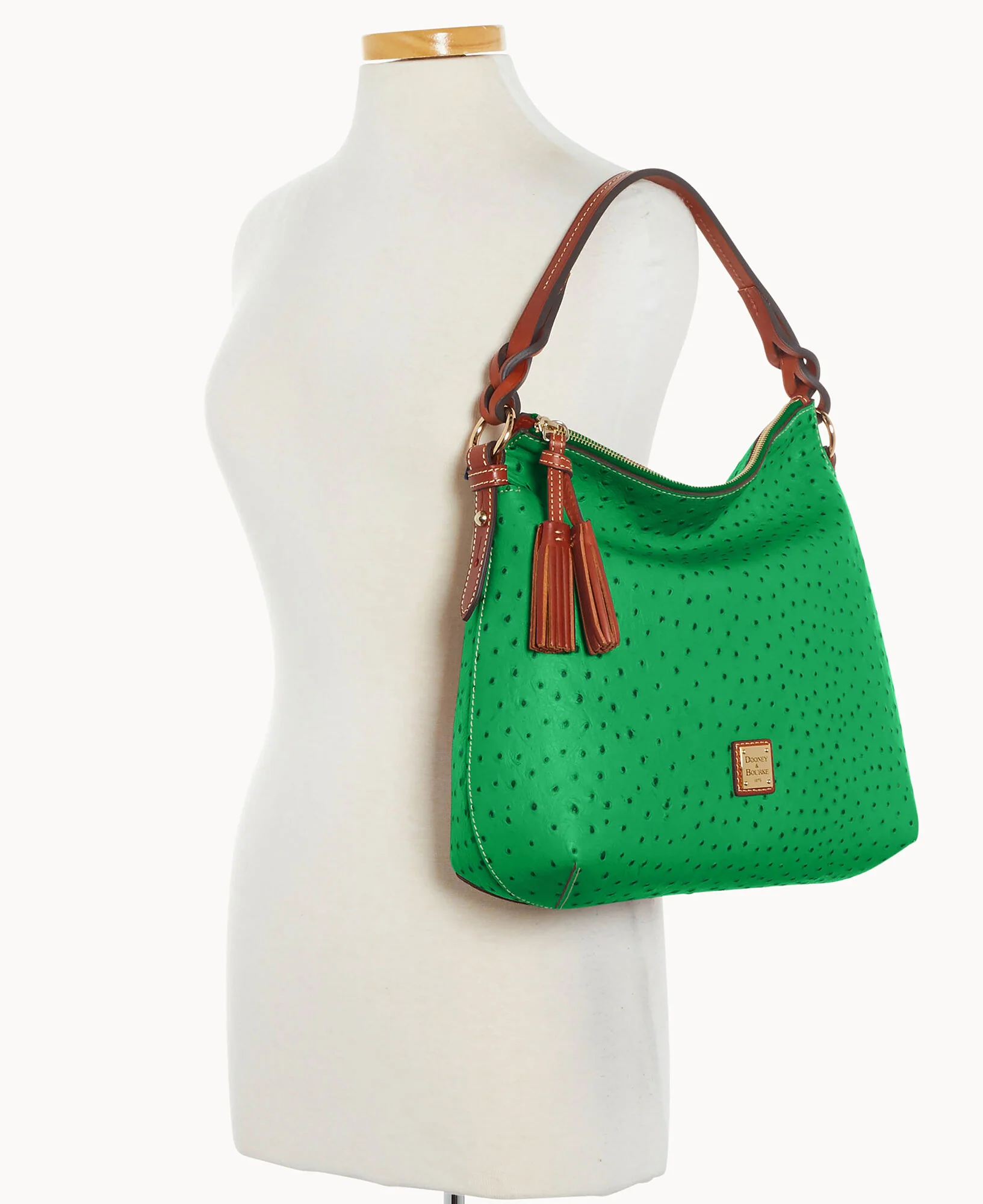 Ostrich Twist Strap Hobo - Image 88