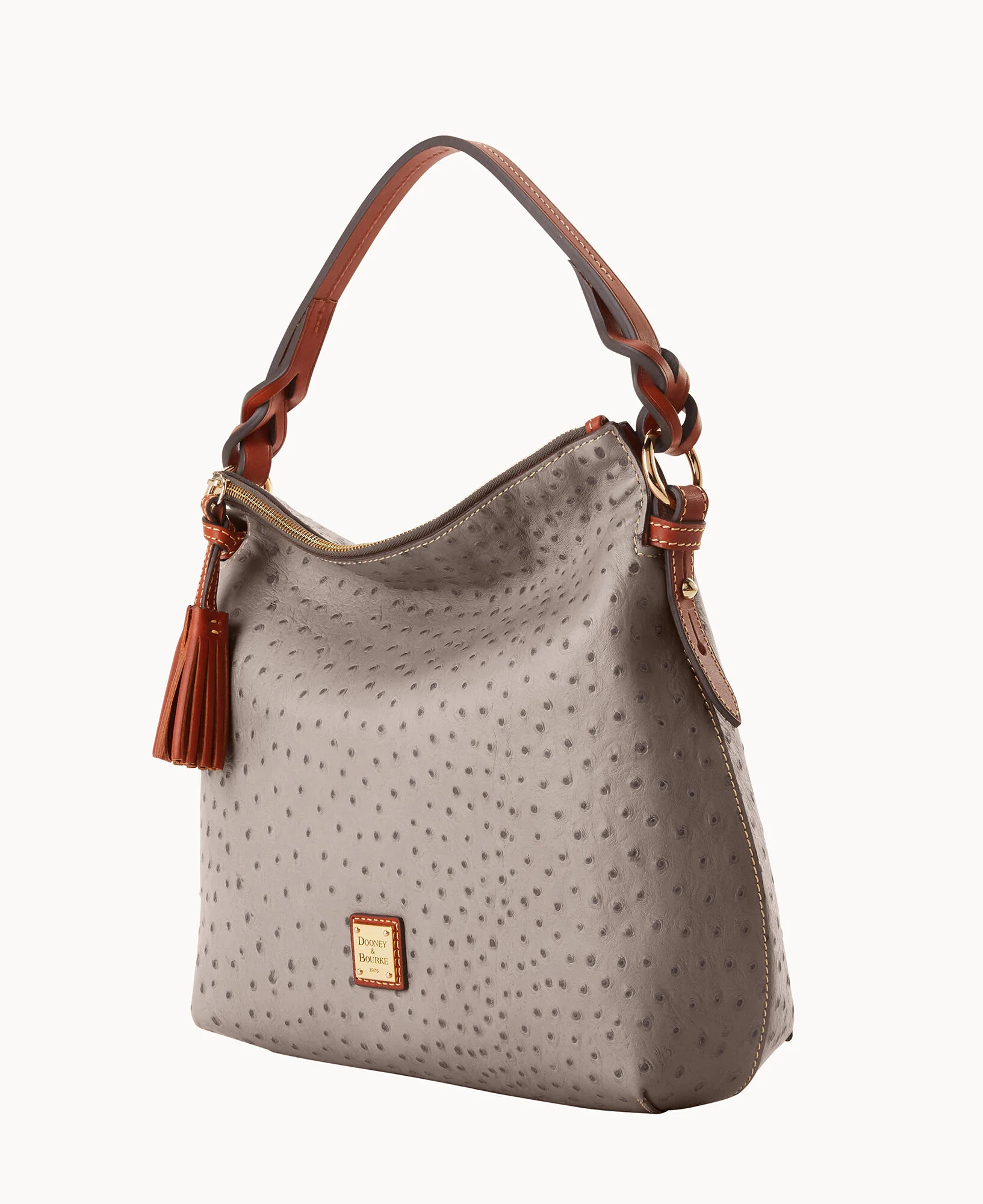 Ostrich Twist Strap Hobo - Image 90