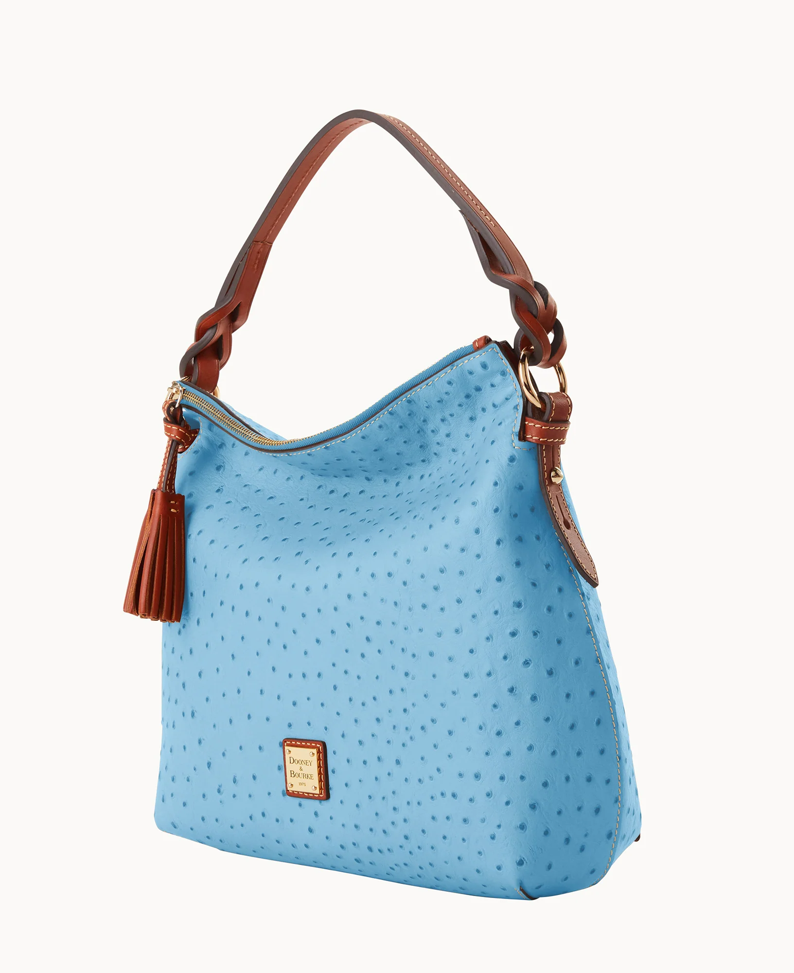 Ostrich Twist Strap Hobo - Image 94