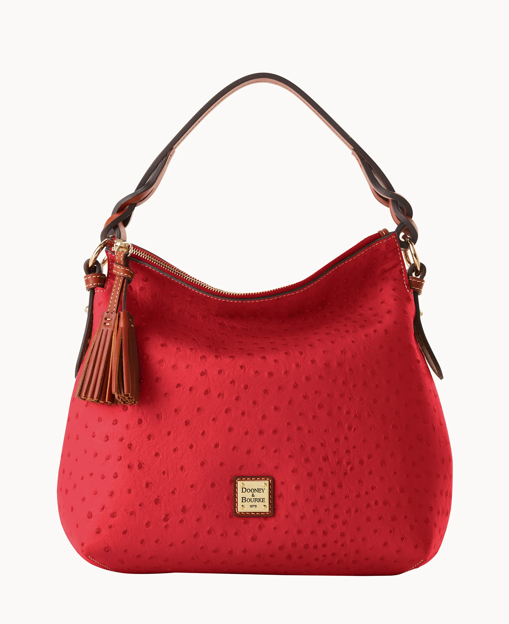 Ostrich Twist Strap Hobo - Image 97