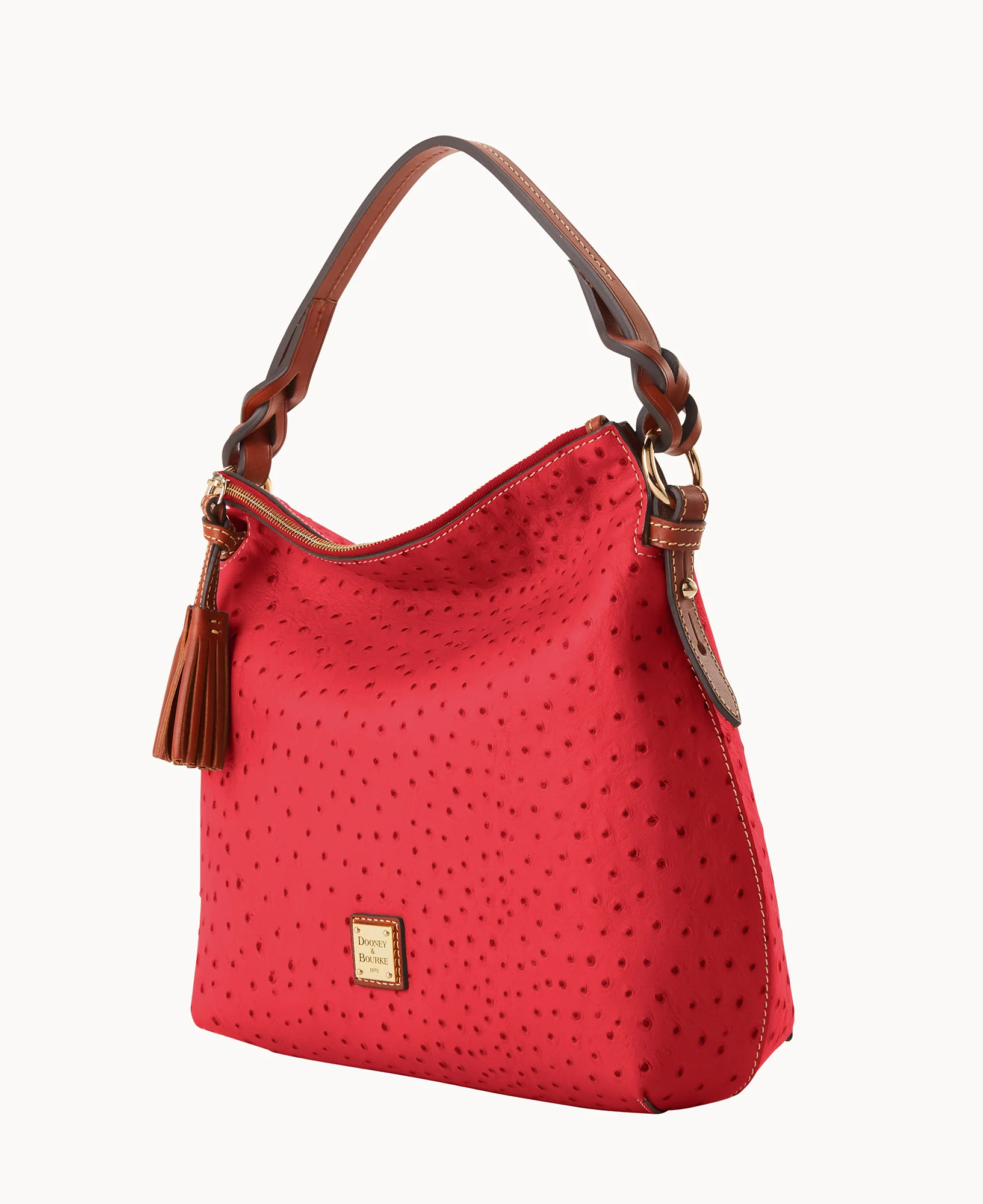 Ostrich Twist Strap Hobo - Image 98
