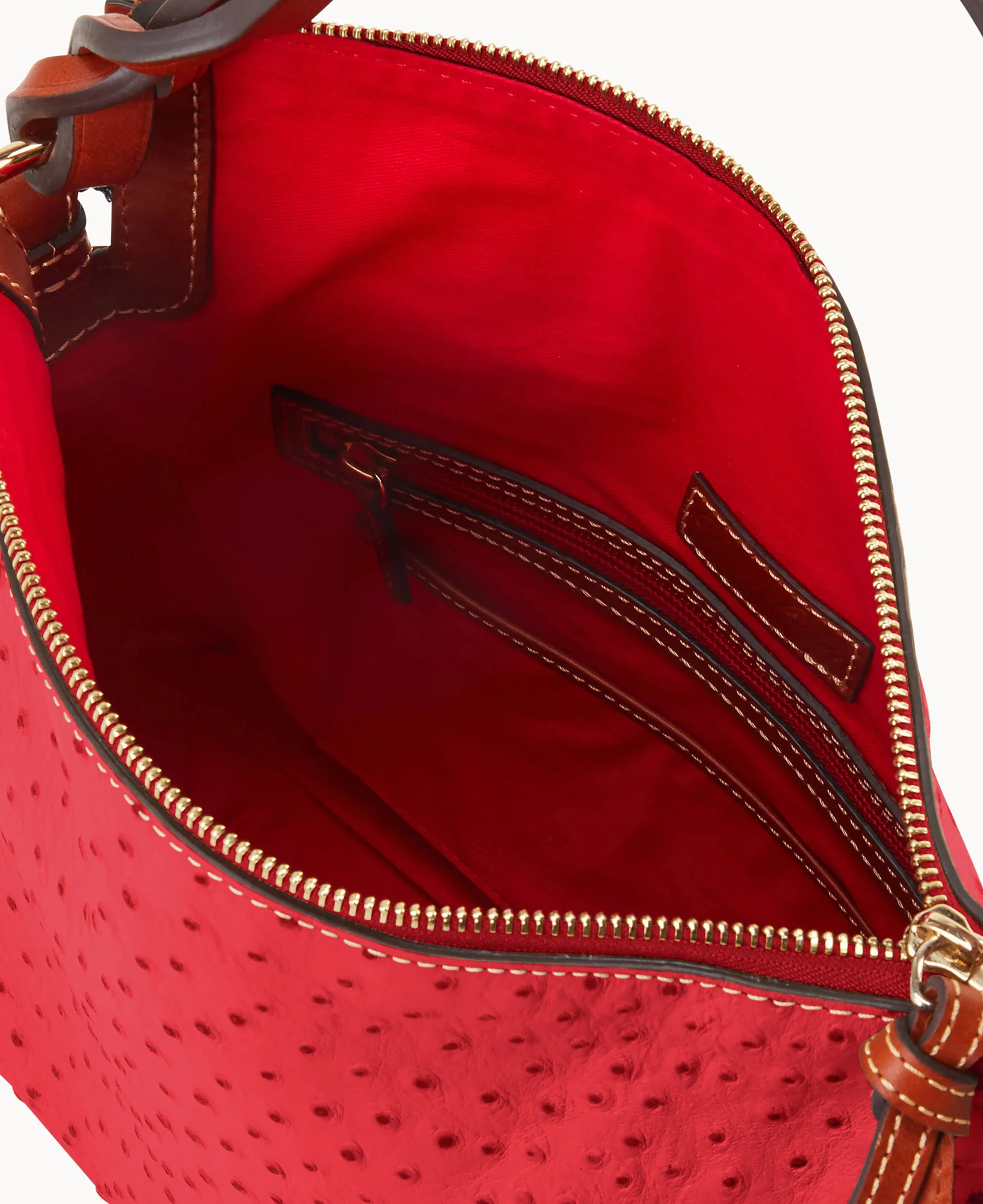 Ostrich Twist Strap Hobo - Image 99