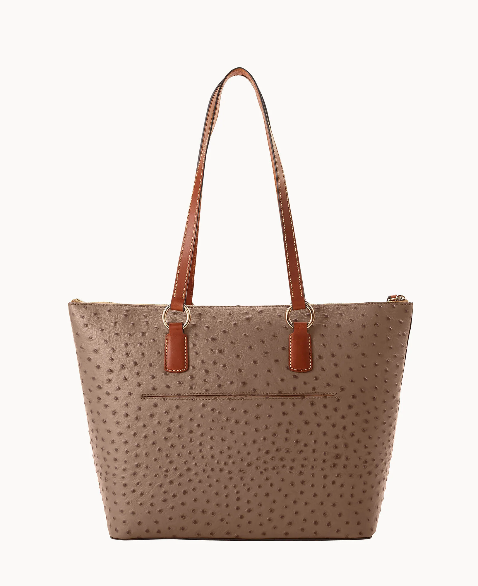 Ostrich Wren Zip Tote - Image 4