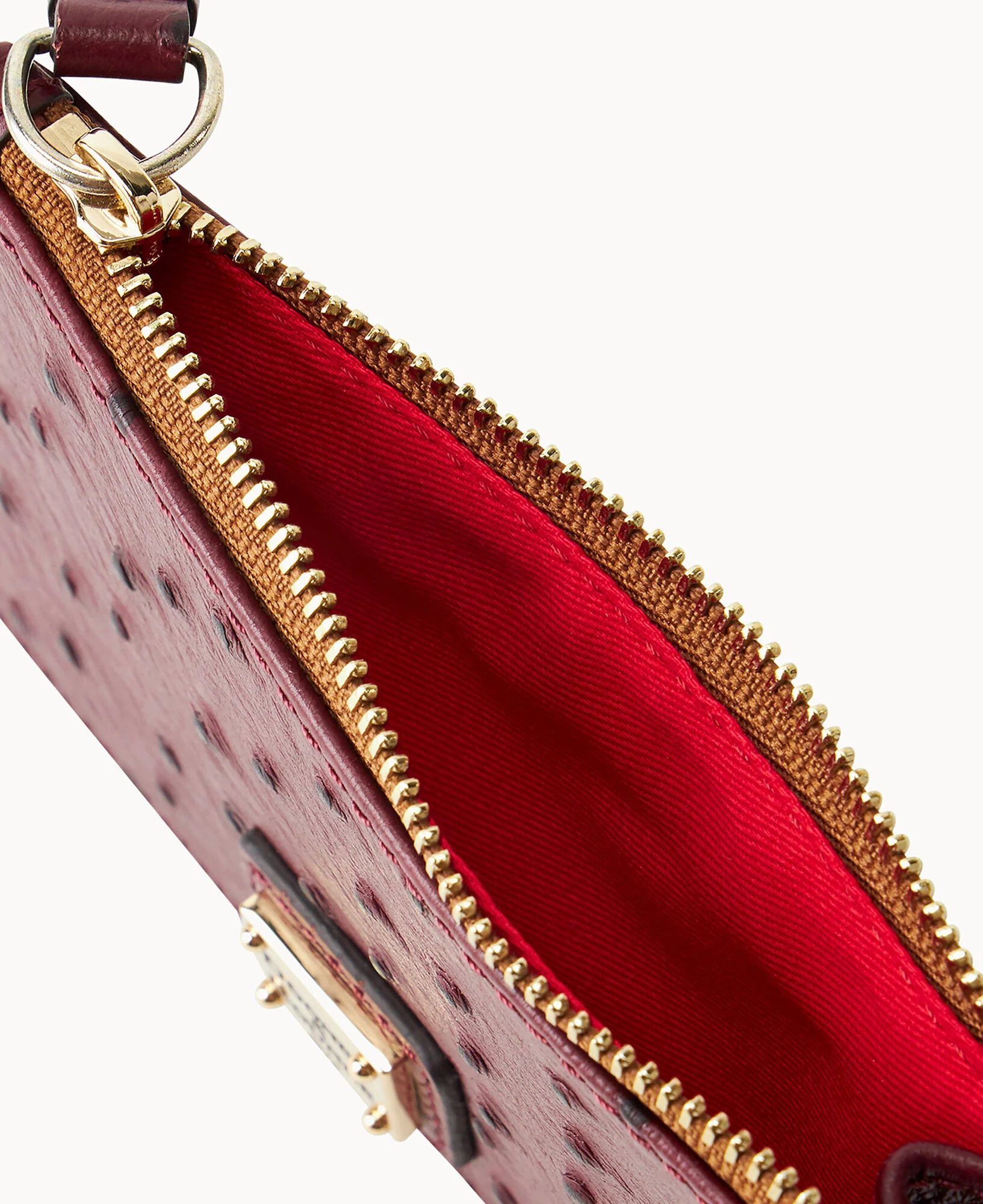 Ostrich Zip Credit Card Wallet 14 - Image 3