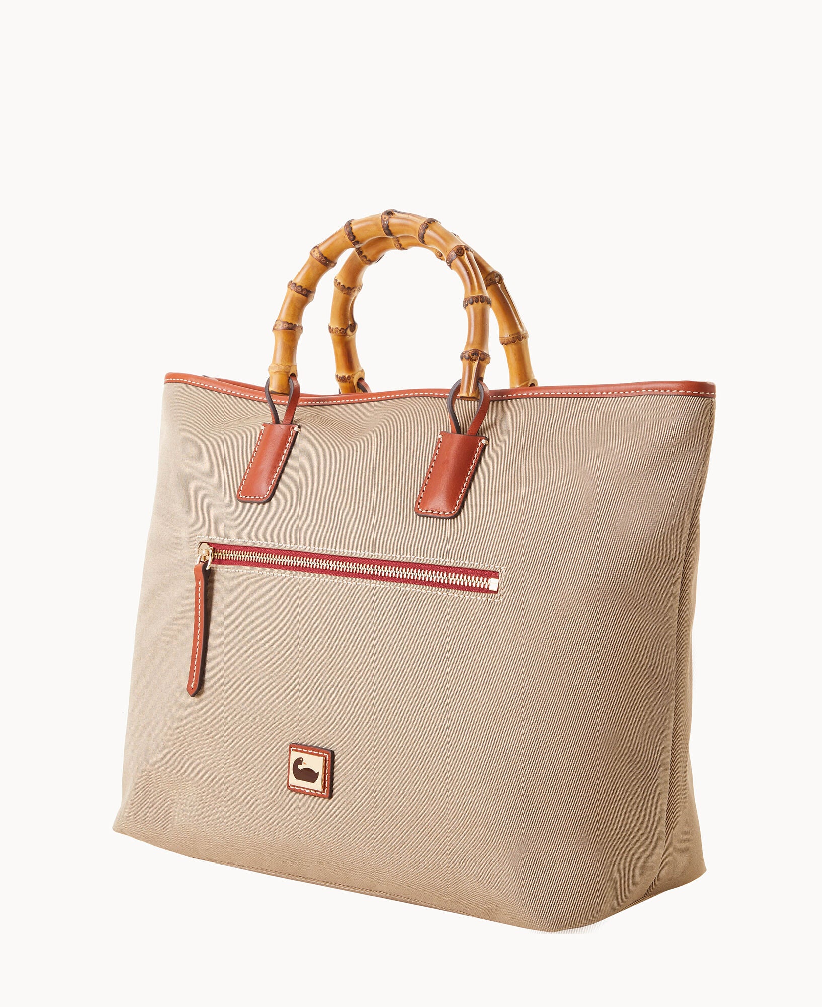 Bamboo Handle Tote - Image 2