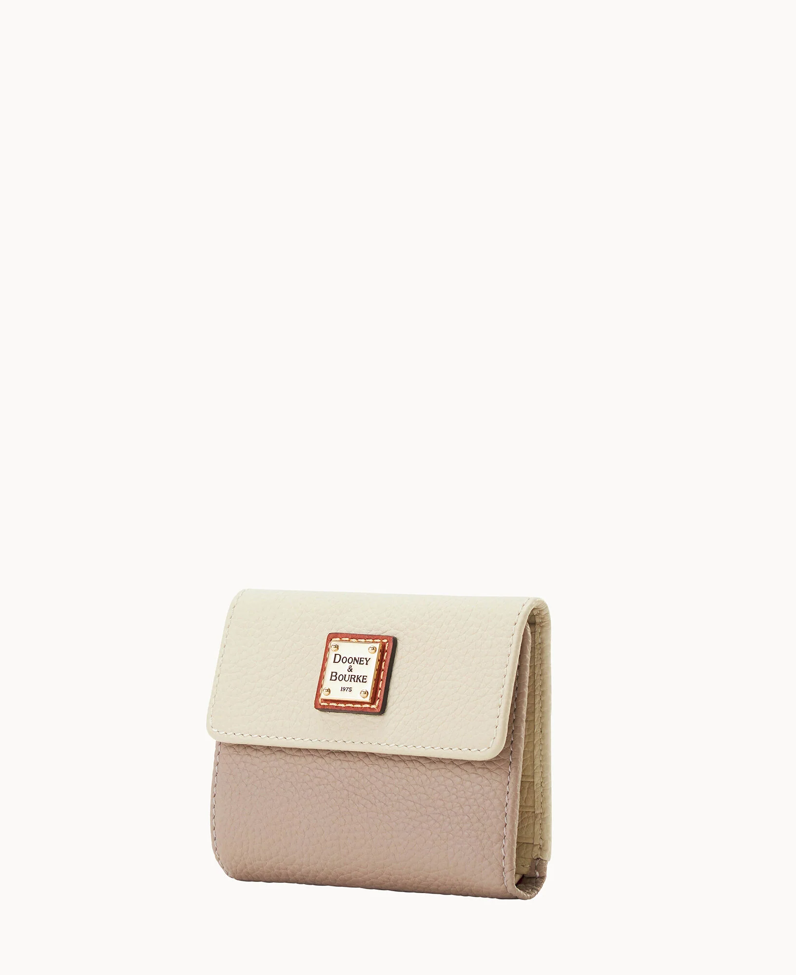 Pebble Color Block Small Flap Wallet - Image 2