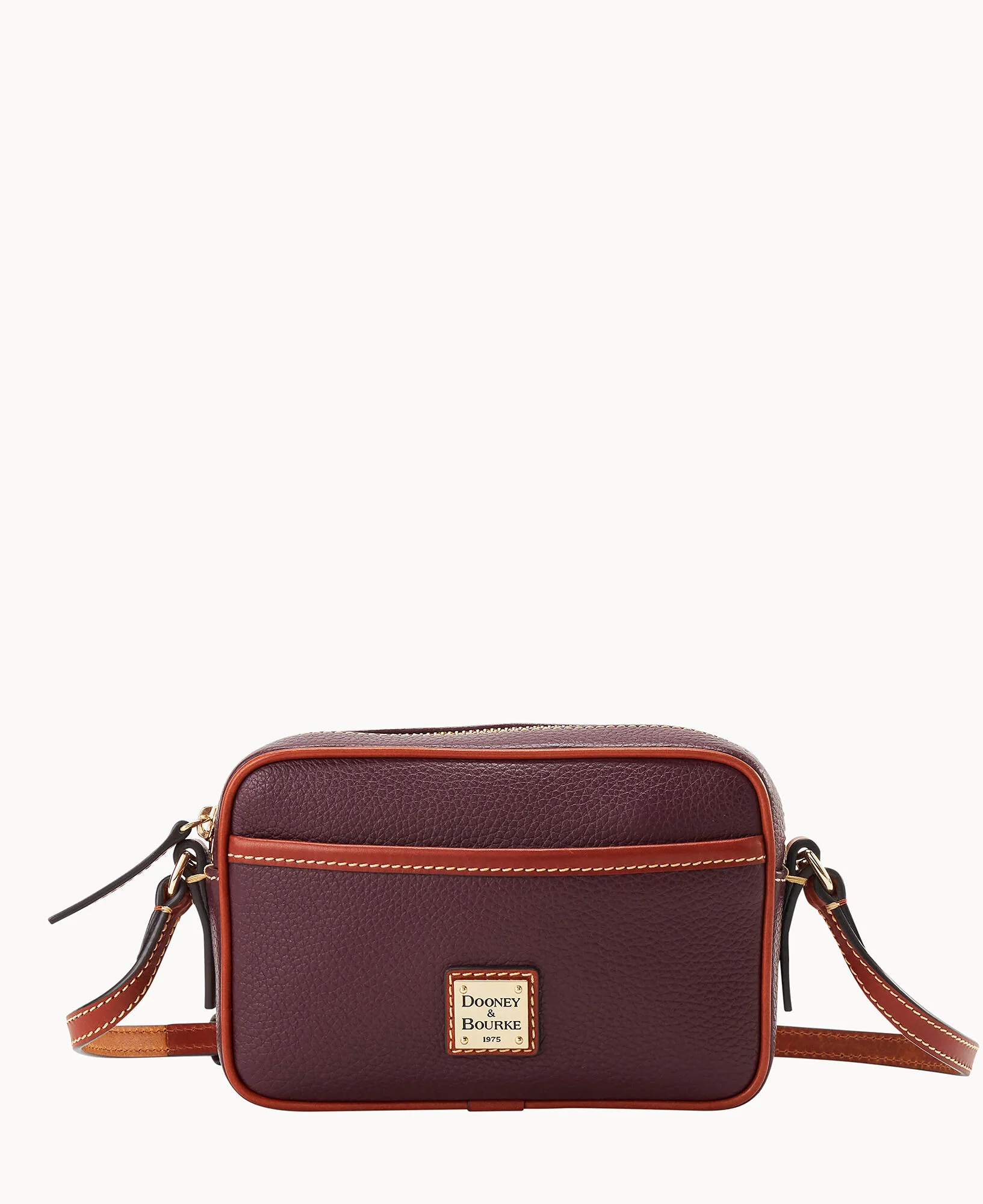 Pebble Grain Camera Crossbody