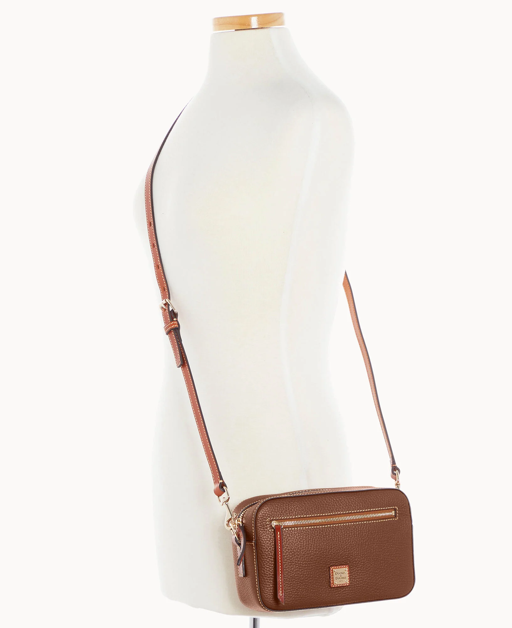 Pebble Grain Camera Zip Crossbody - Image 47