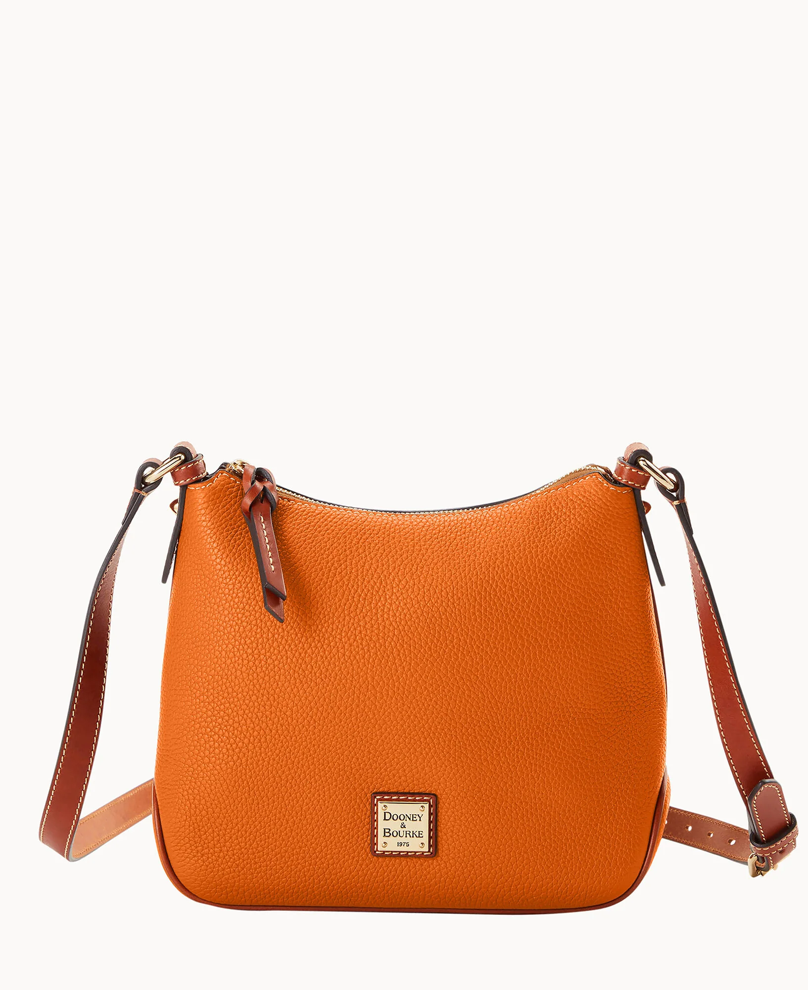 Pebble Grain Crossbody Hobo - Image 31