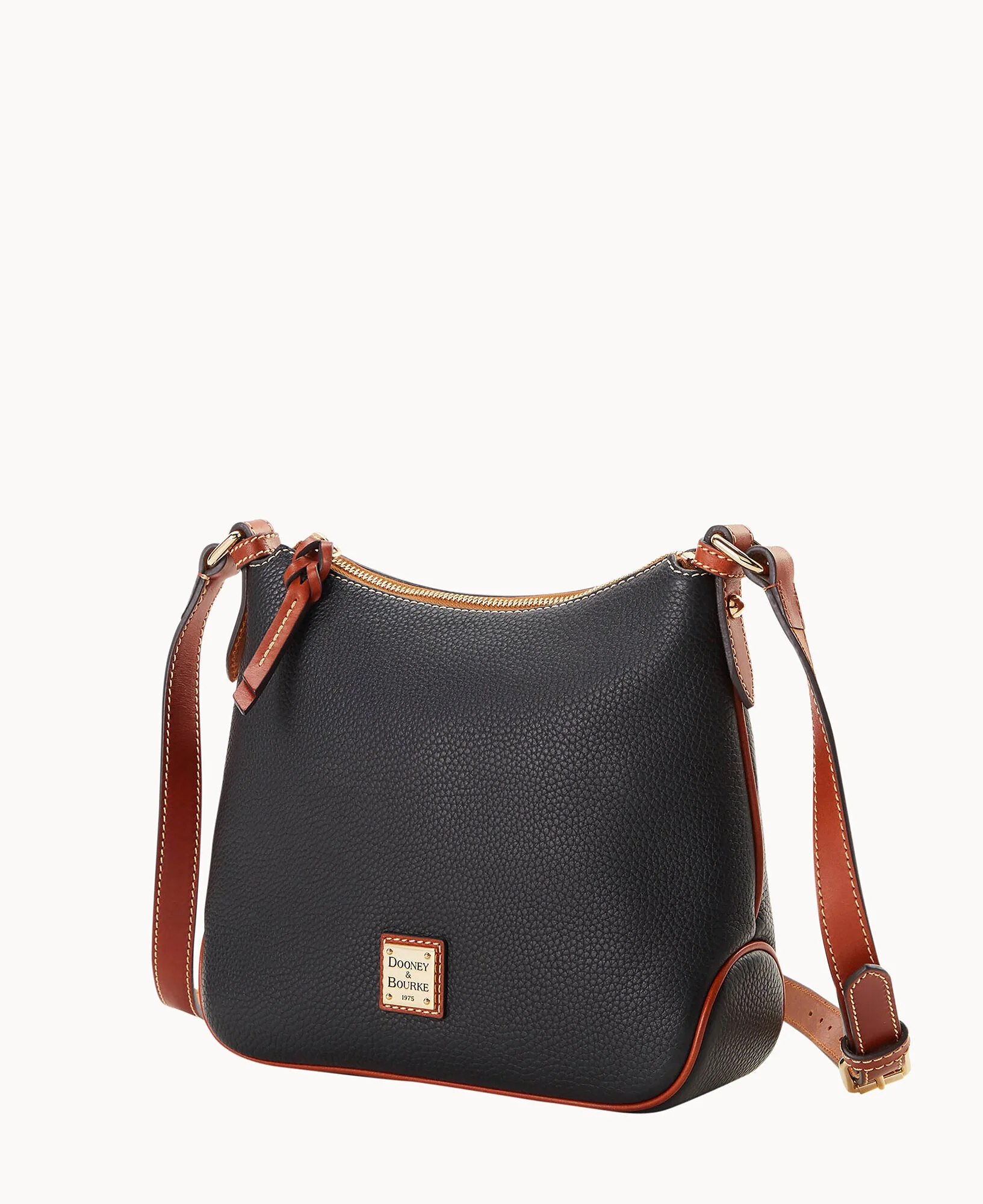 Pebble Grain Crossbody Hobo - Image 36