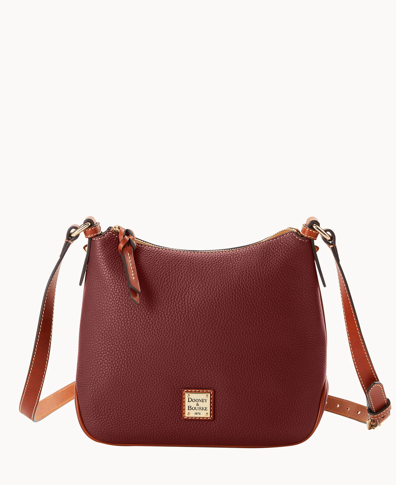 Pebble Grain Crossbody Hobo - Image 44