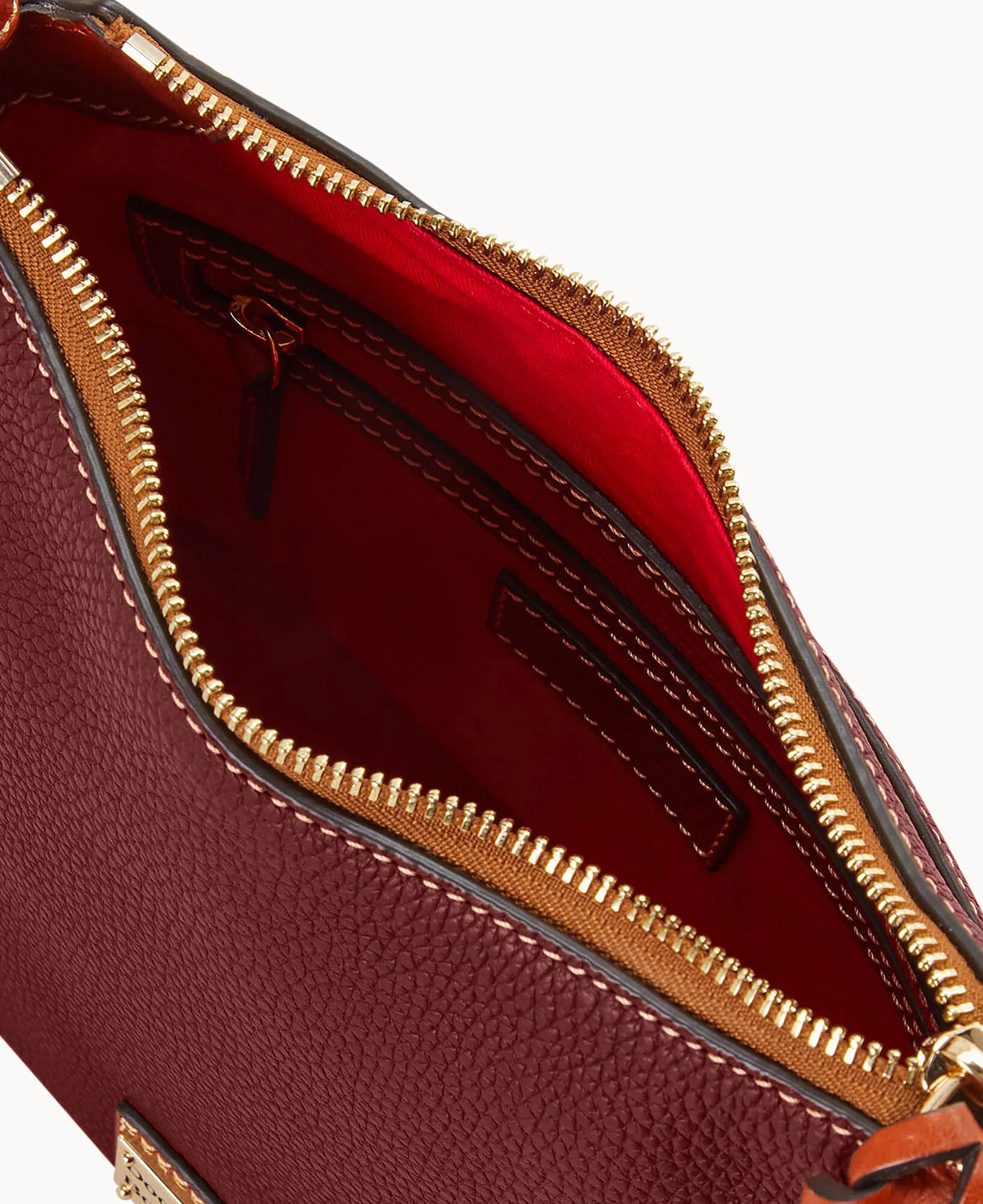 Pebble Grain Crossbody Hobo - Image 46