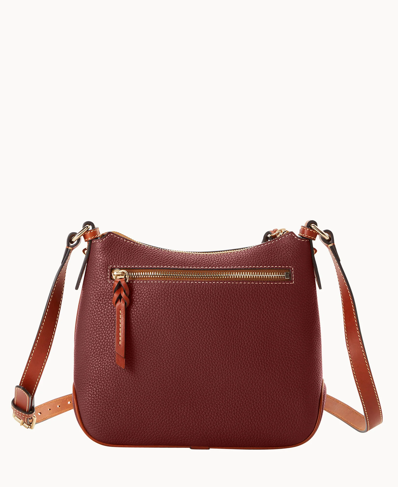 Pebble Grain Crossbody Hobo - Image 47