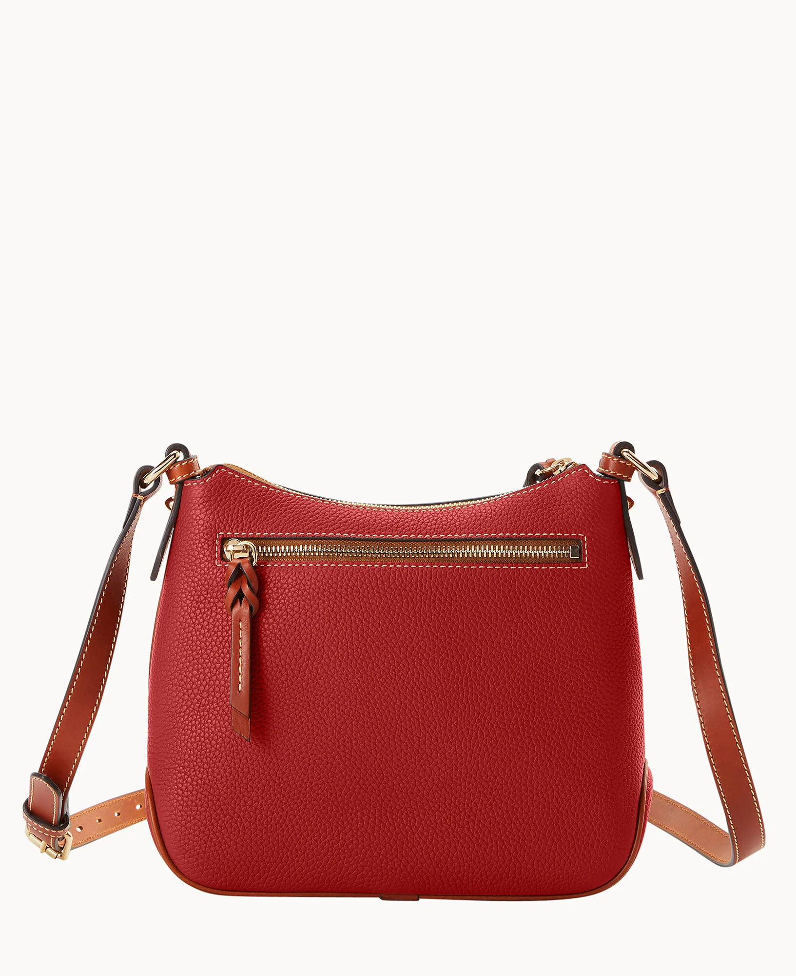 Pebble Grain Crossbody Hobo - Image 9