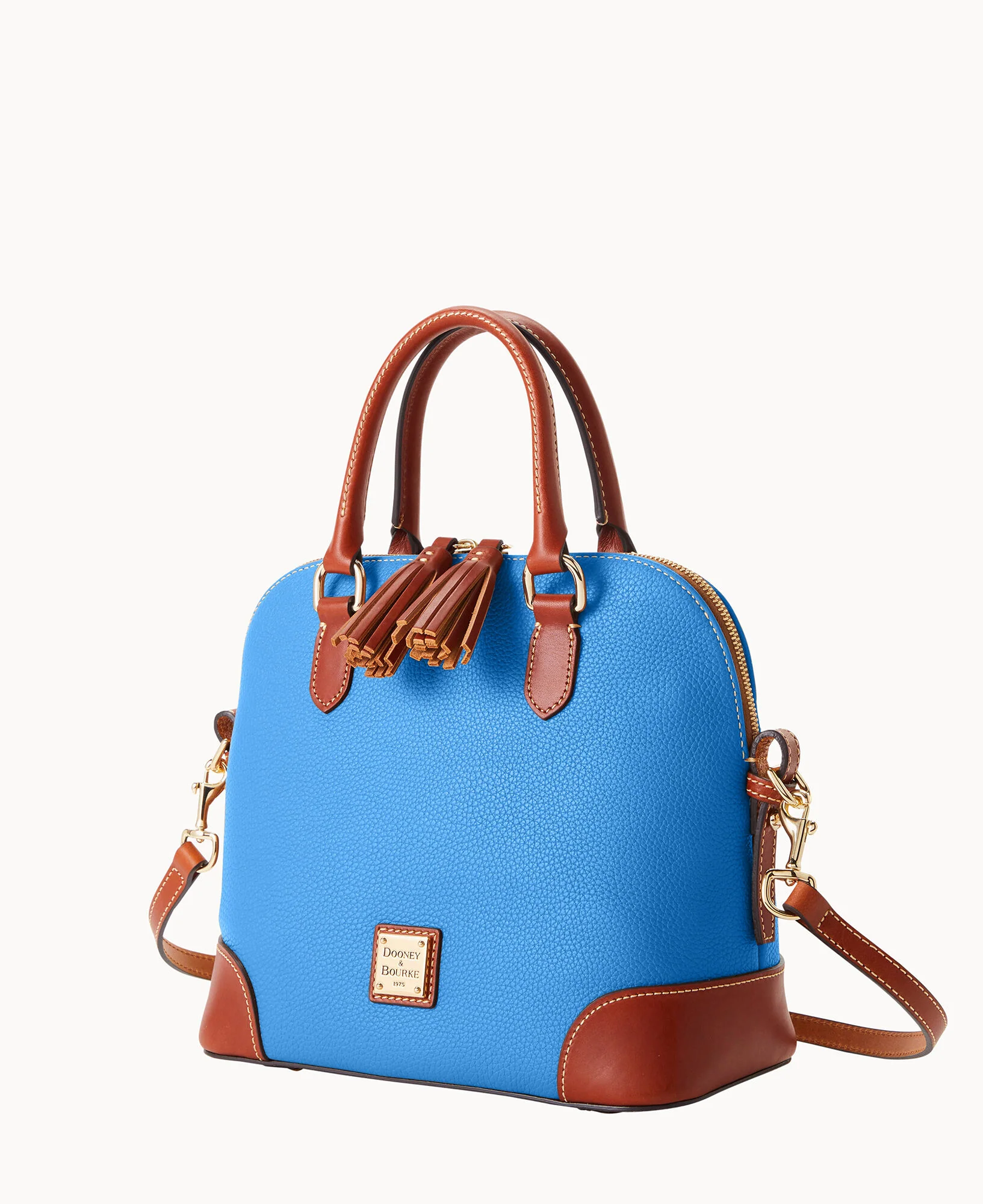 Pebble Grain Domed Satchel - Image 2