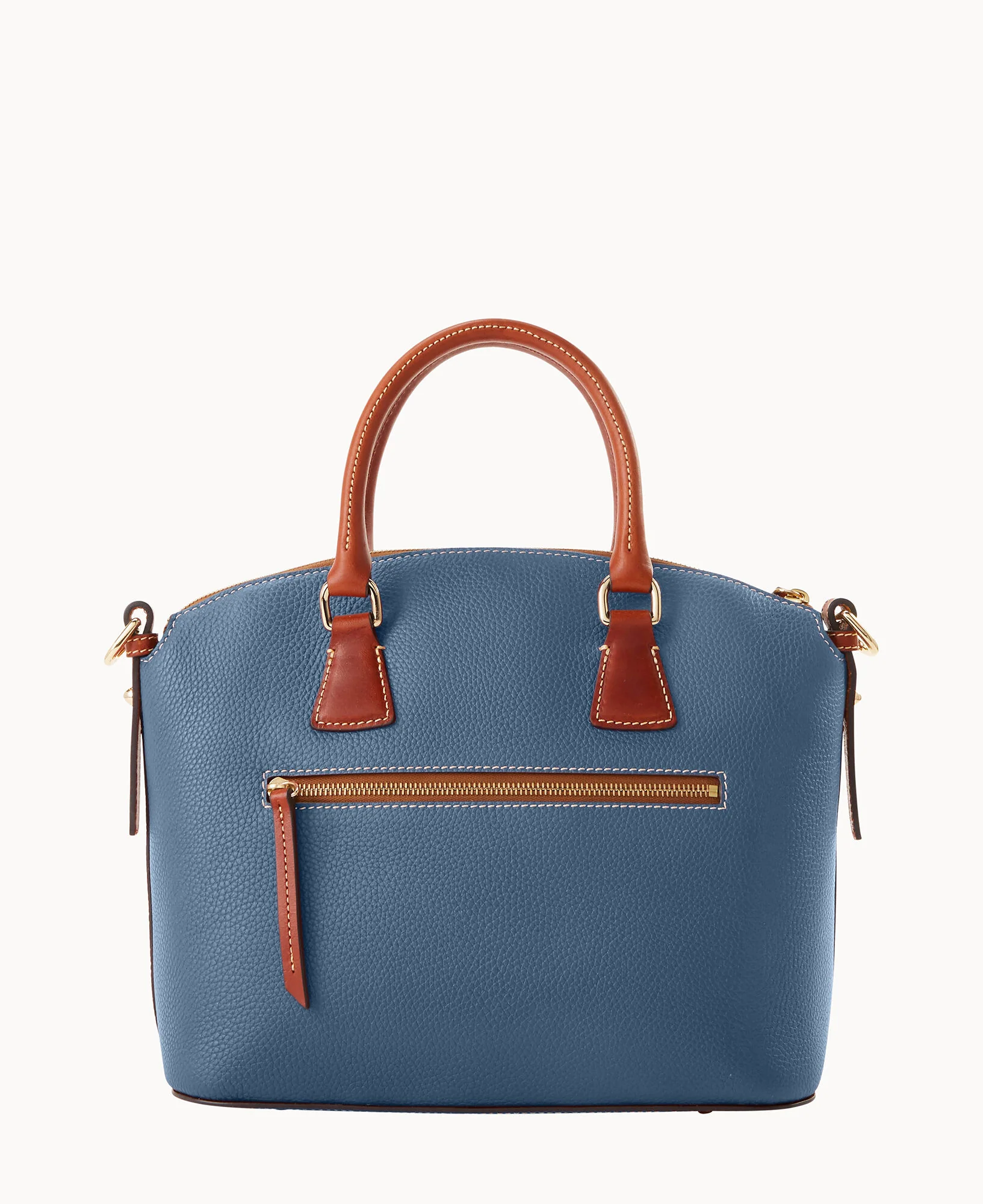 Pebble Grain Domed Satchel - Image 18