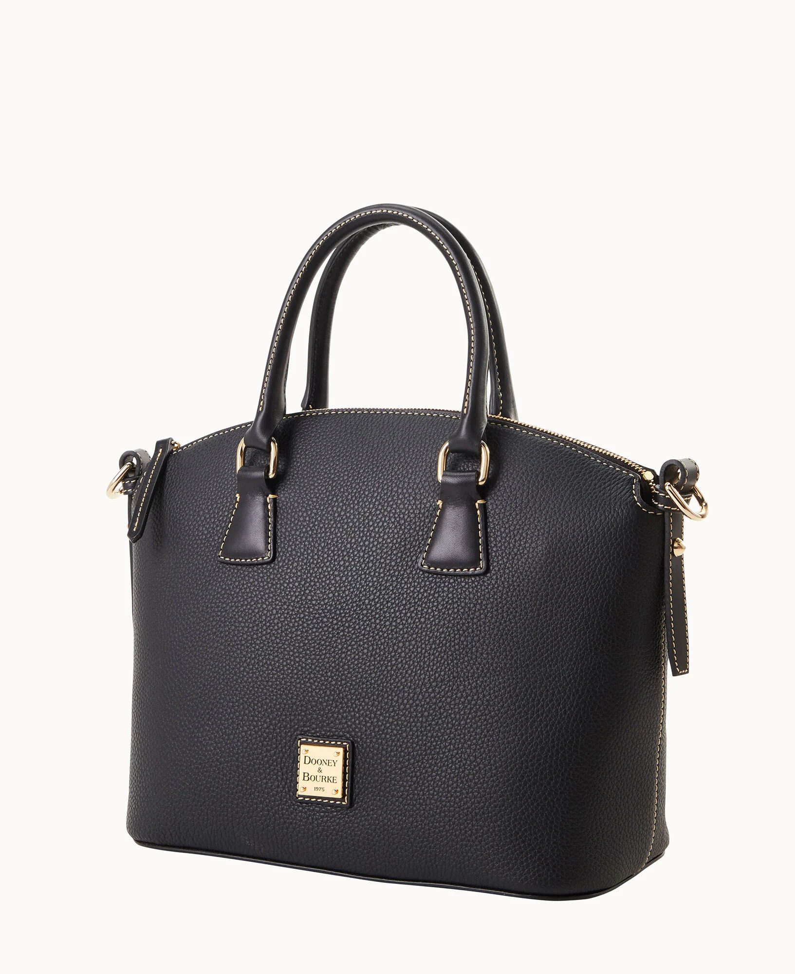 Pebble Grain Domed Satchel - Image 2