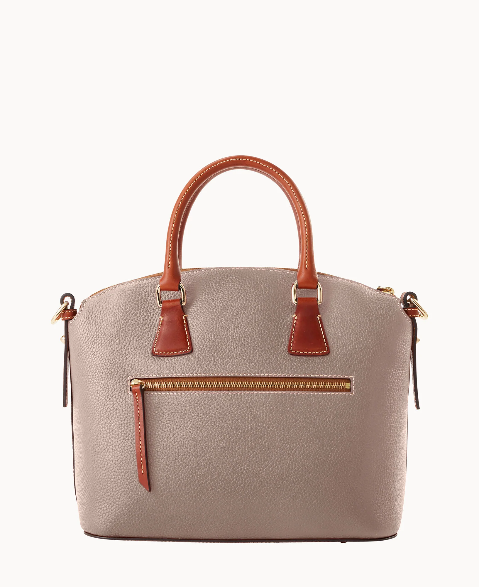 Pebble Grain Domed Satchel - Image 23