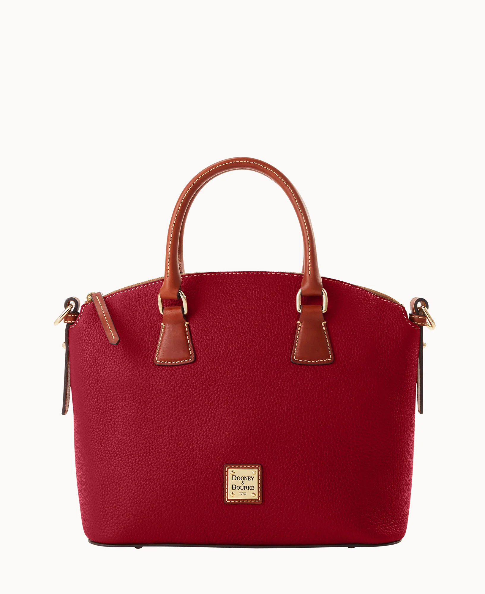 Pebble Grain Domed Satchel - Image 25