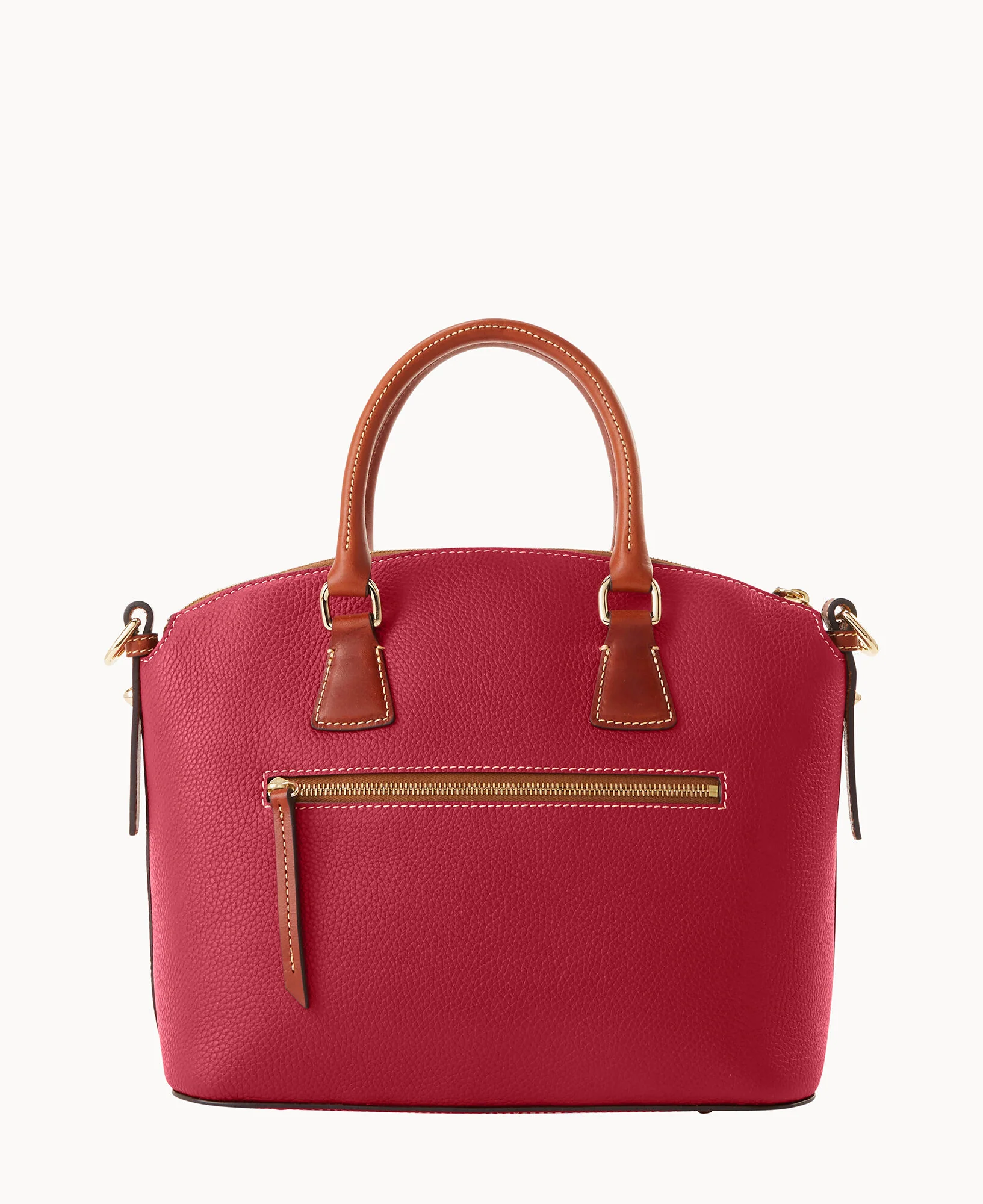Pebble Grain Domed Satchel - Image 28