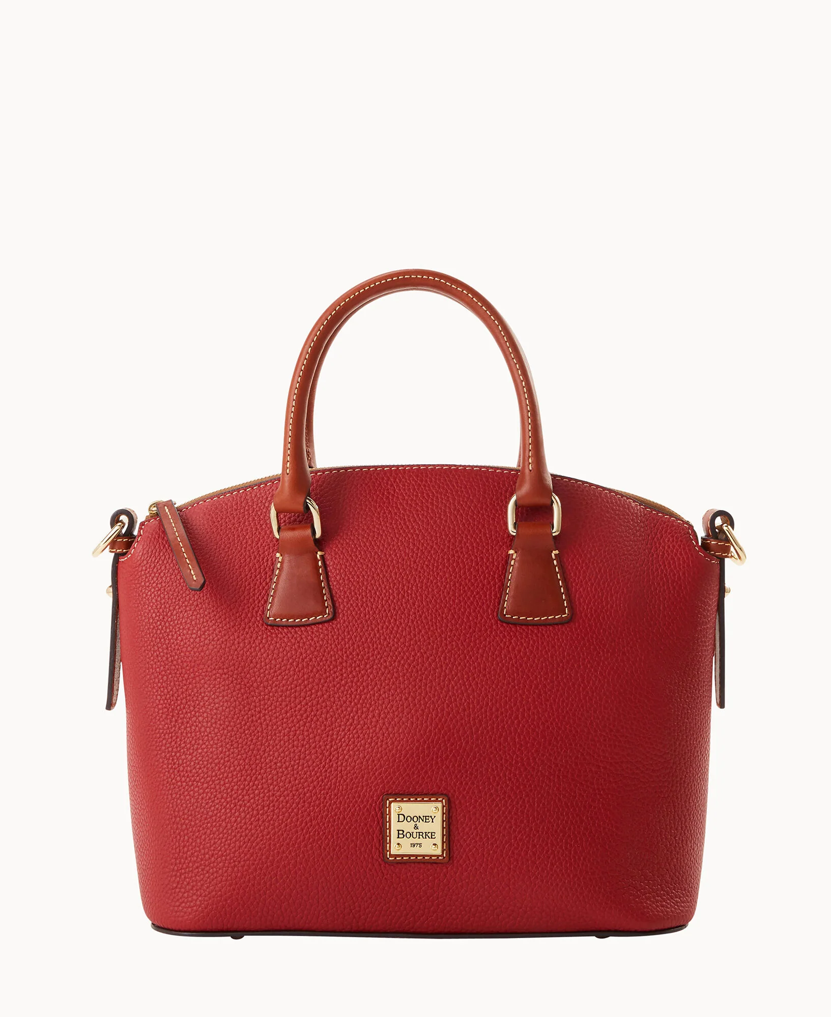Pebble Grain Domed Satchel - Image 30
