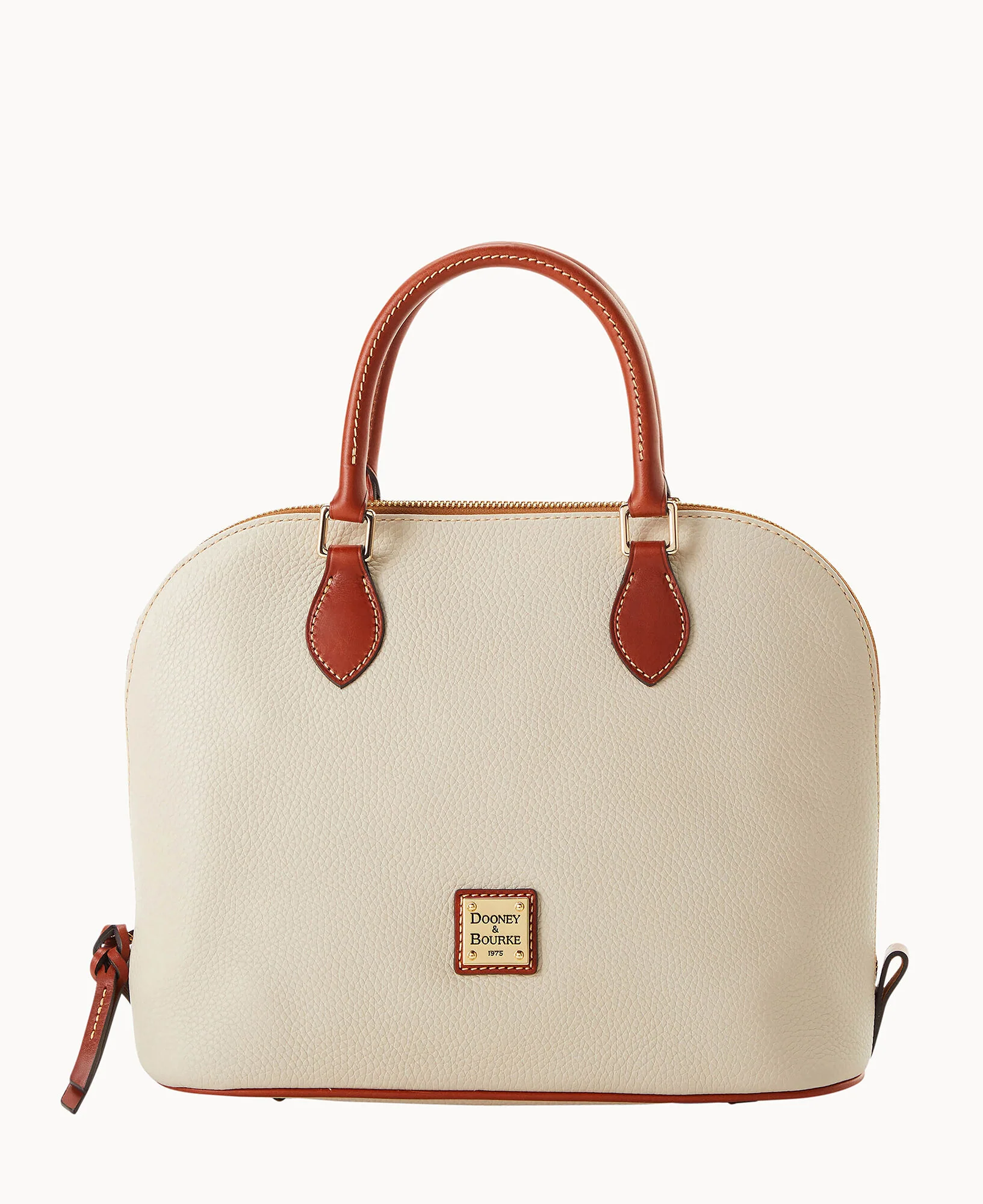 Pebble Grain Domed Satchel - Image 17