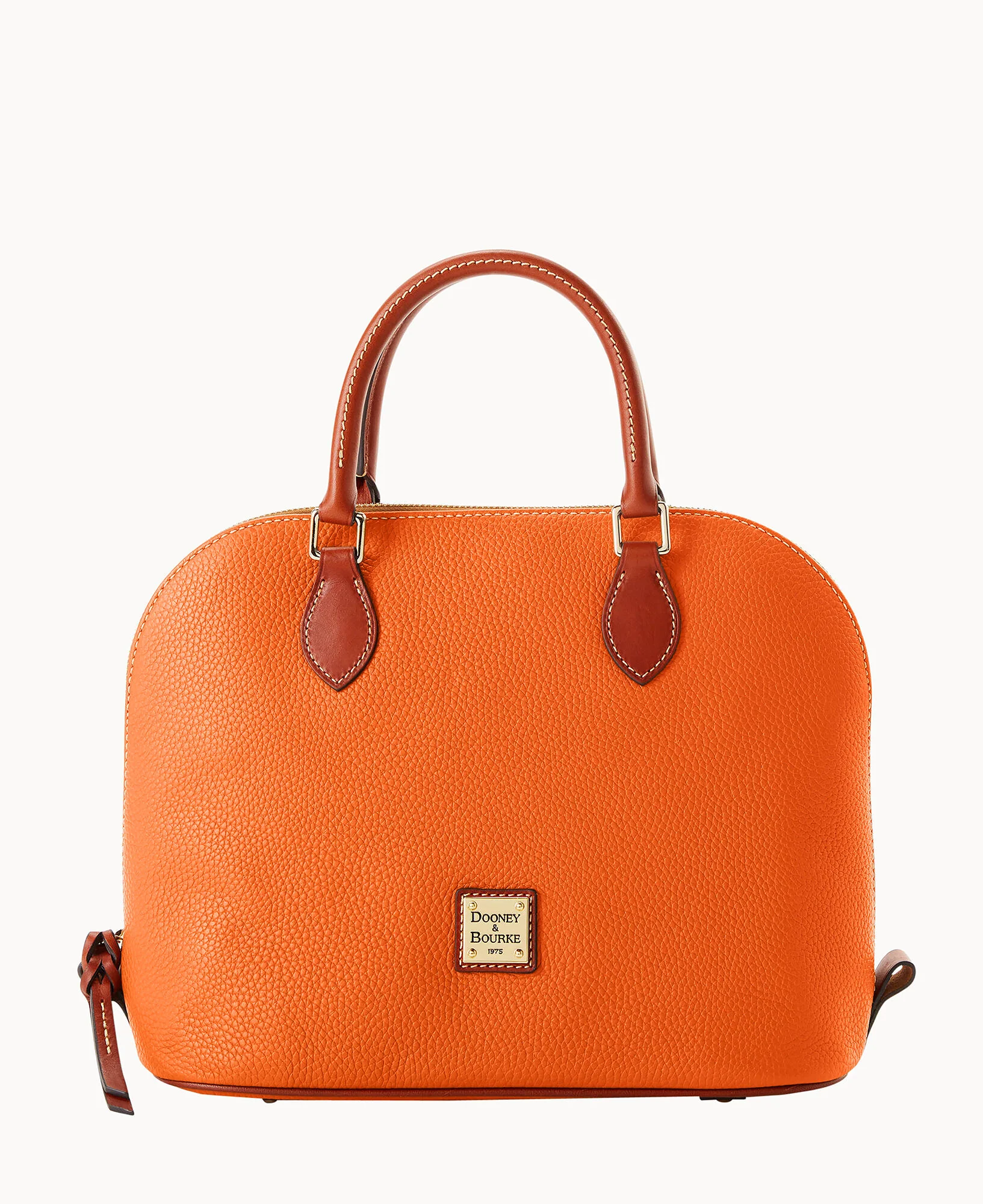 Pebble Grain Domed Satchel - Image 29