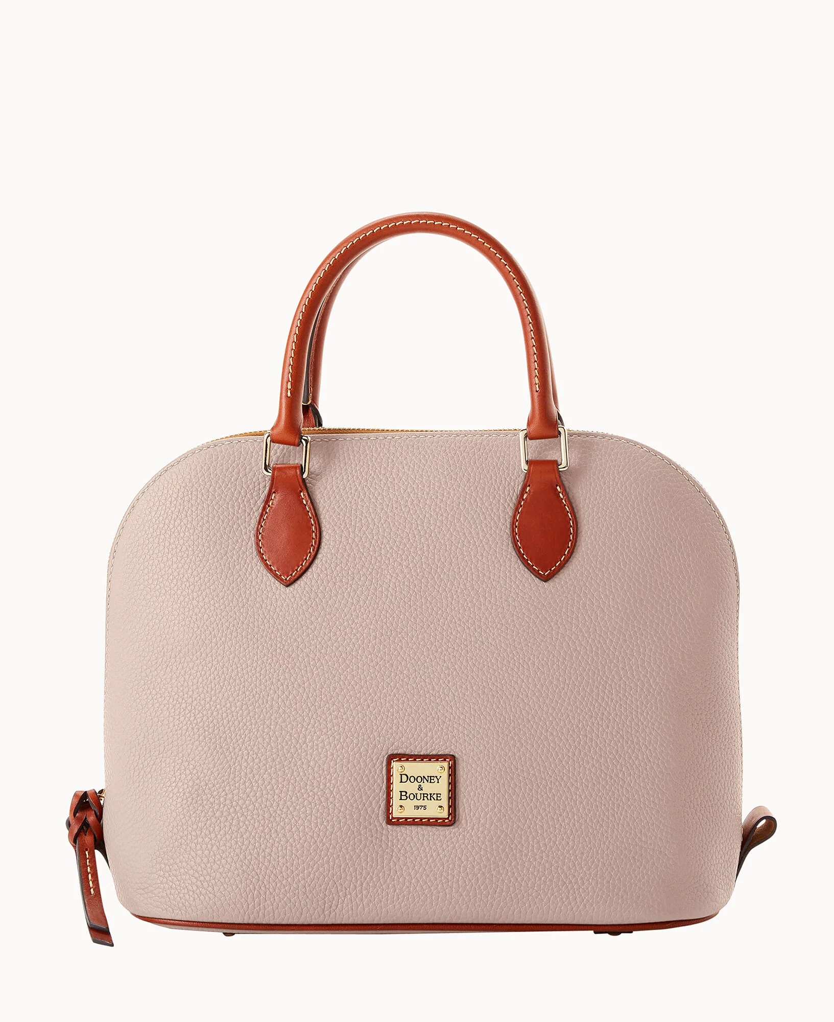 Pebble Grain Domed Satchel - Image 33