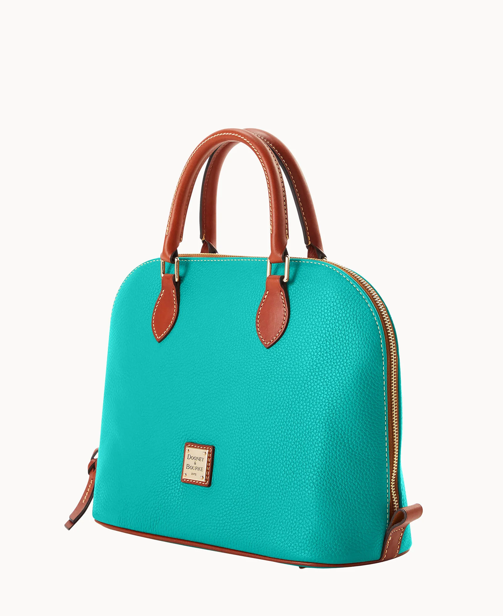 Pebble Grain Domed Satchel - Image 38