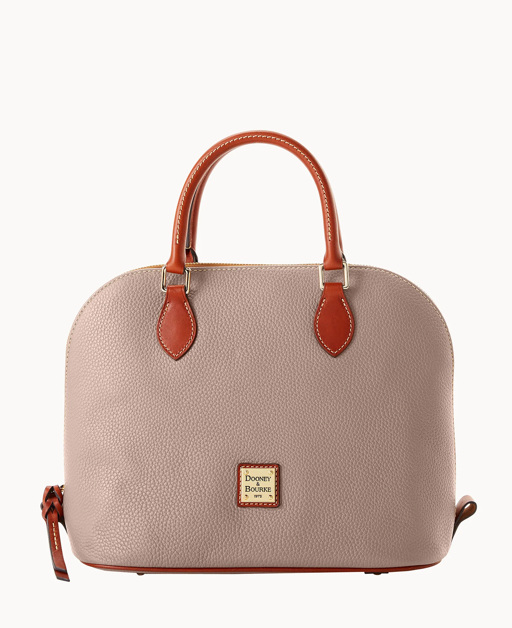 Pebble Grain Domed Satchel - Image 49