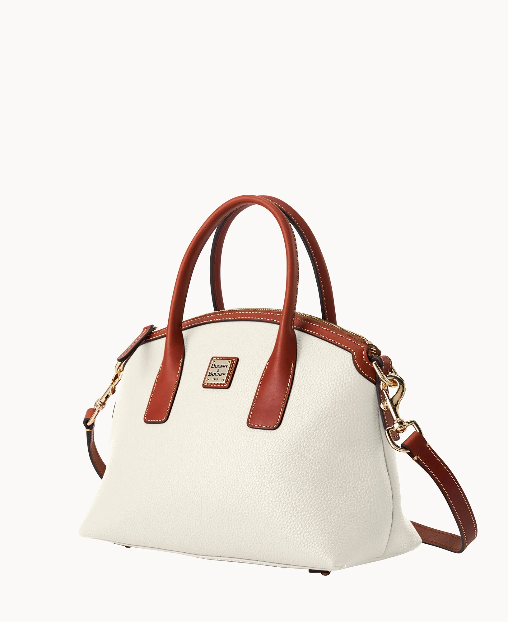 Pebble Grain Domed Satchel - Image 34