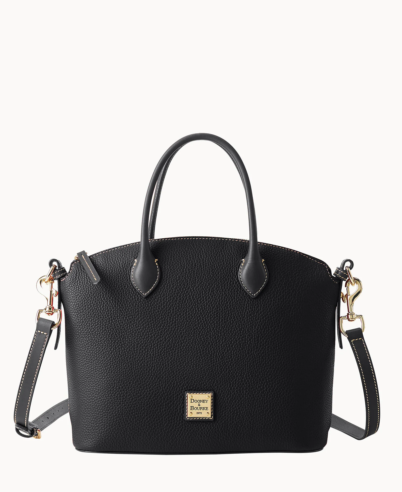 Pebble Grain Domed Satchel - Image 31