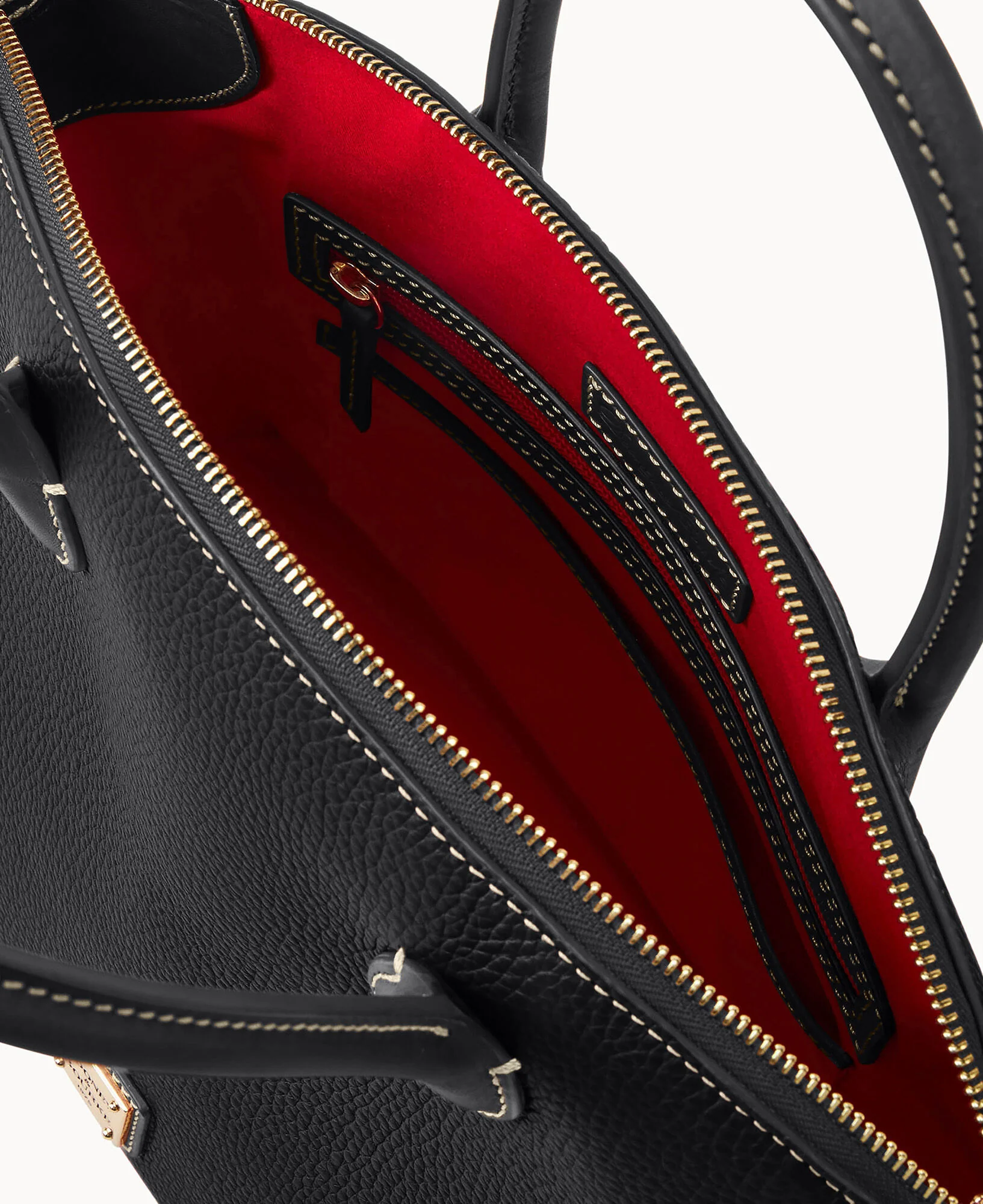 Pebble Grain Domed Satchel - Image 34