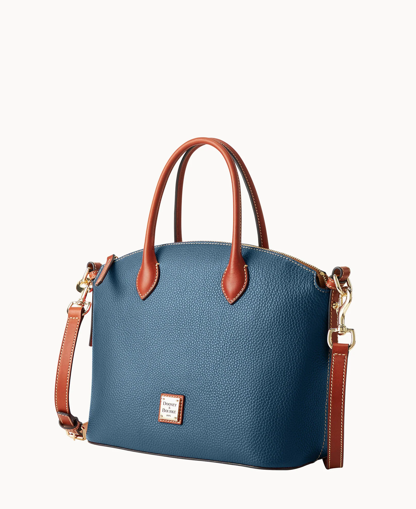 Pebble Grain Domed Satchel - Image 42